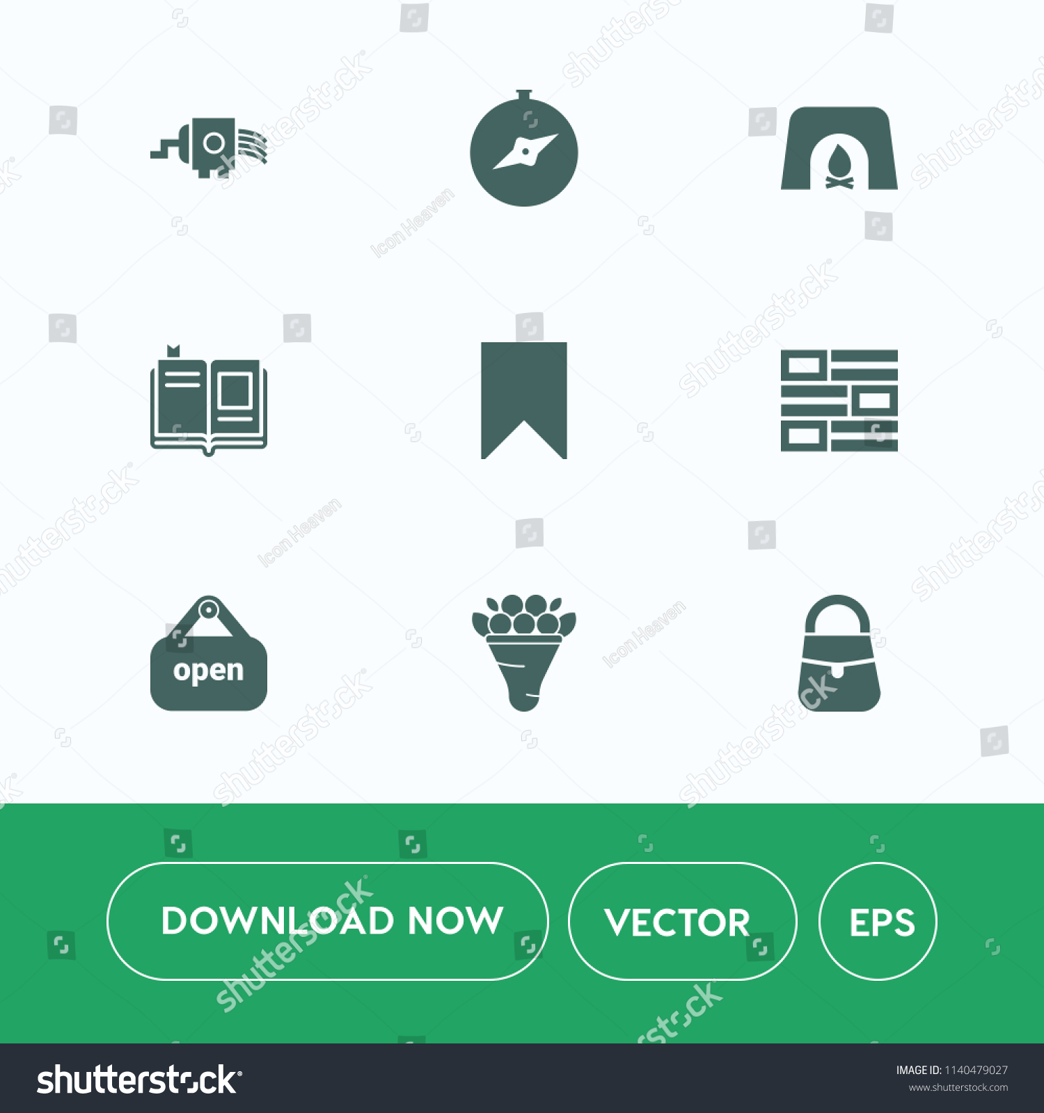 Modern Simple Vector Icon Set On Stock Image Download Now