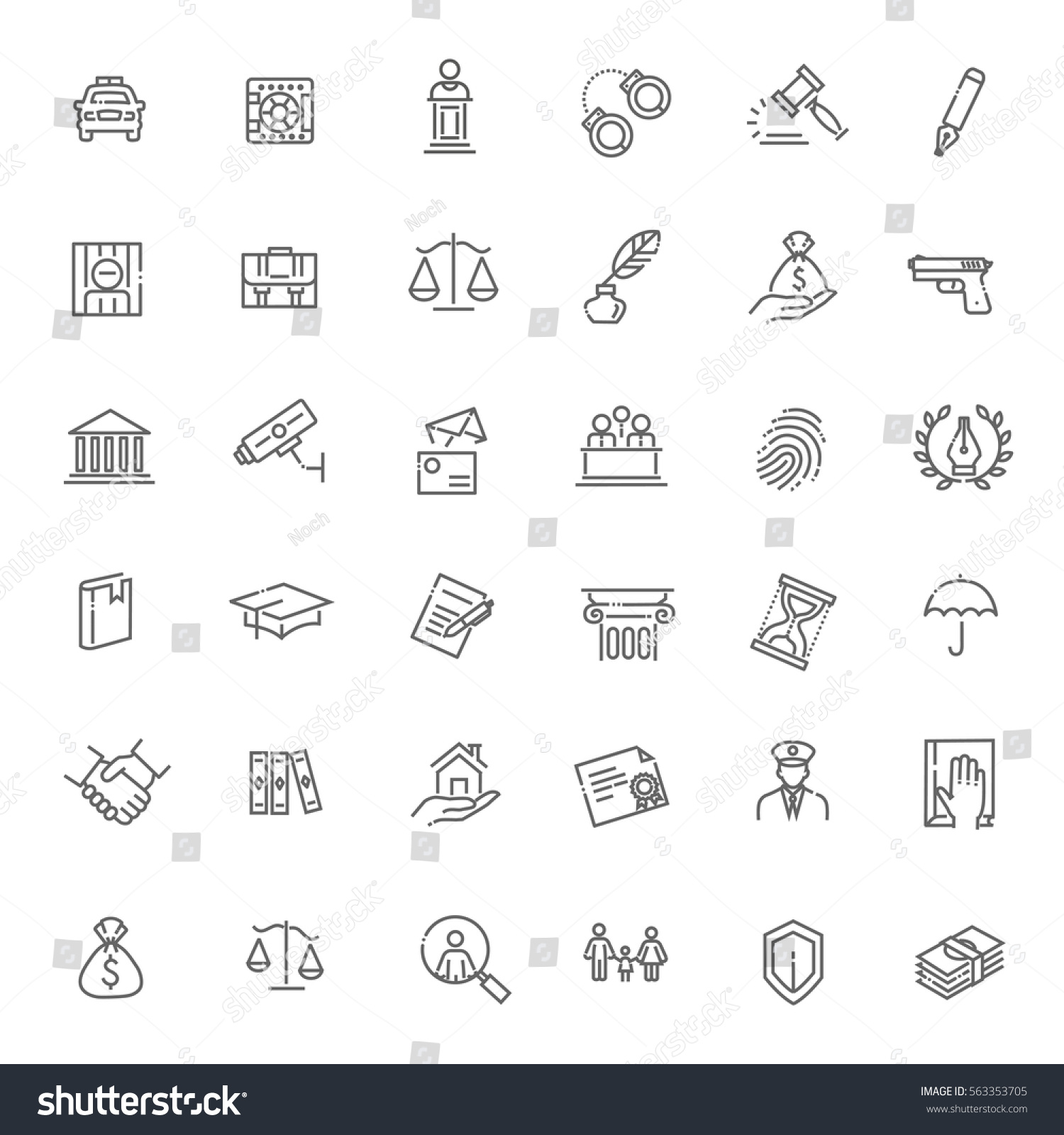 80,696 Law icons set Images, Stock Photos & Vectors | Shutterstock