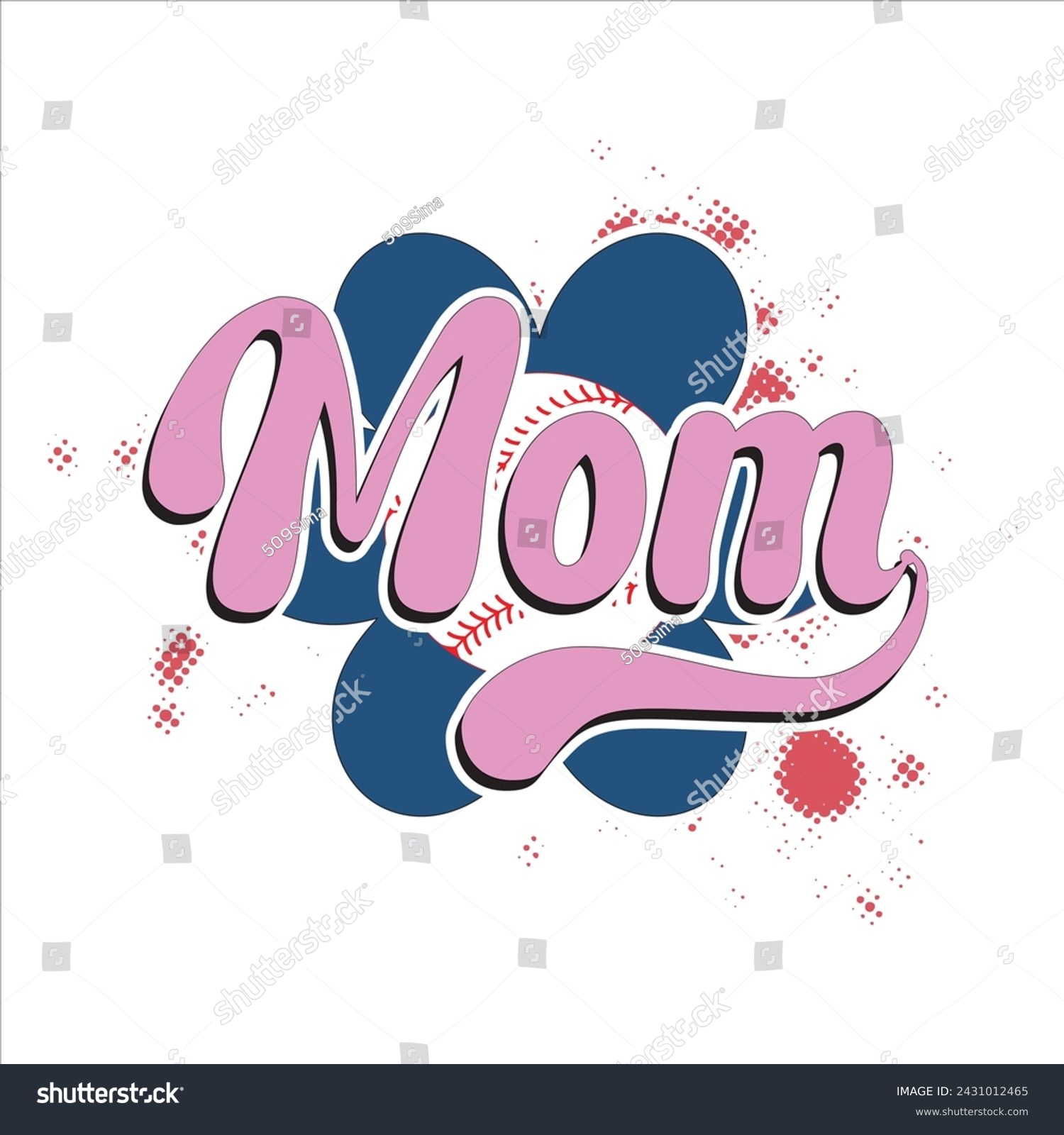 SVG of MOM  
BASEBALL T-SHIRT DESIGN   MOM  
BASEBALL T-SHIRT DESIGN svg