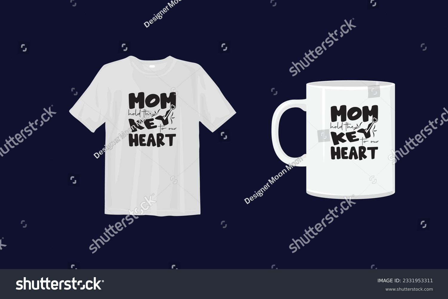 SVG of mom hold the key to our heart typography t shirt , typography t shirt design , t shirt design , t shirt , SVG ,SVG design  svg