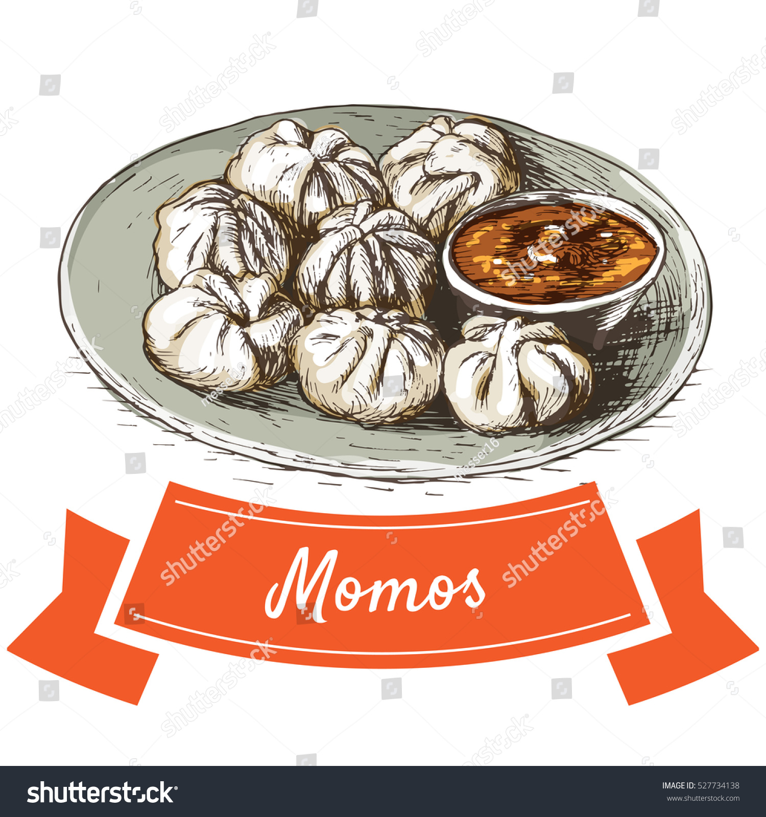 momos colorful illustration vector illustration indian stock vector royalty free 527734138 https www shutterstock com image vector momos colorful illustration vector indian cuisine 527734138