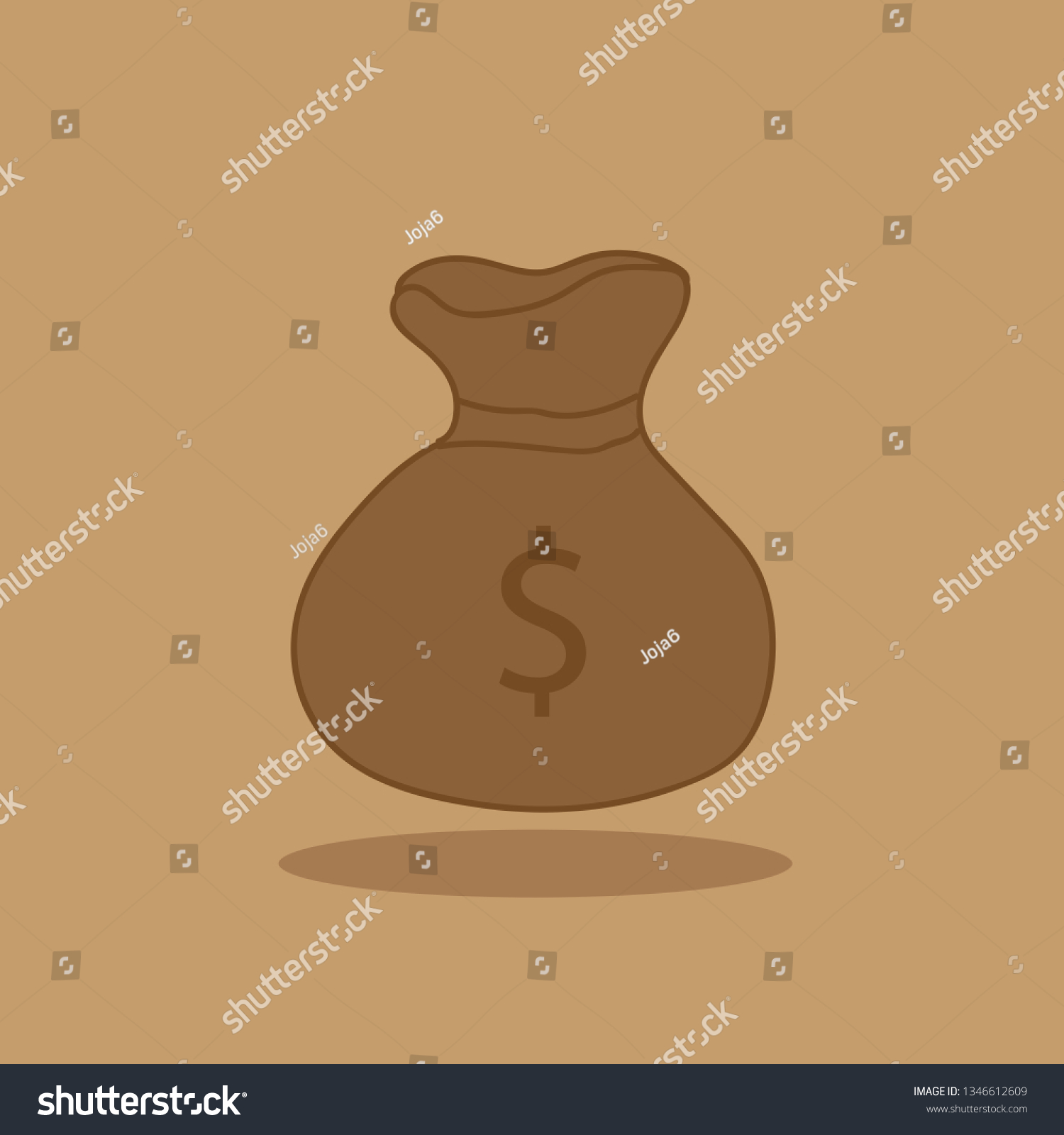 Money Bag Vector Illustration Stock Vector (Royalty Free) 13…