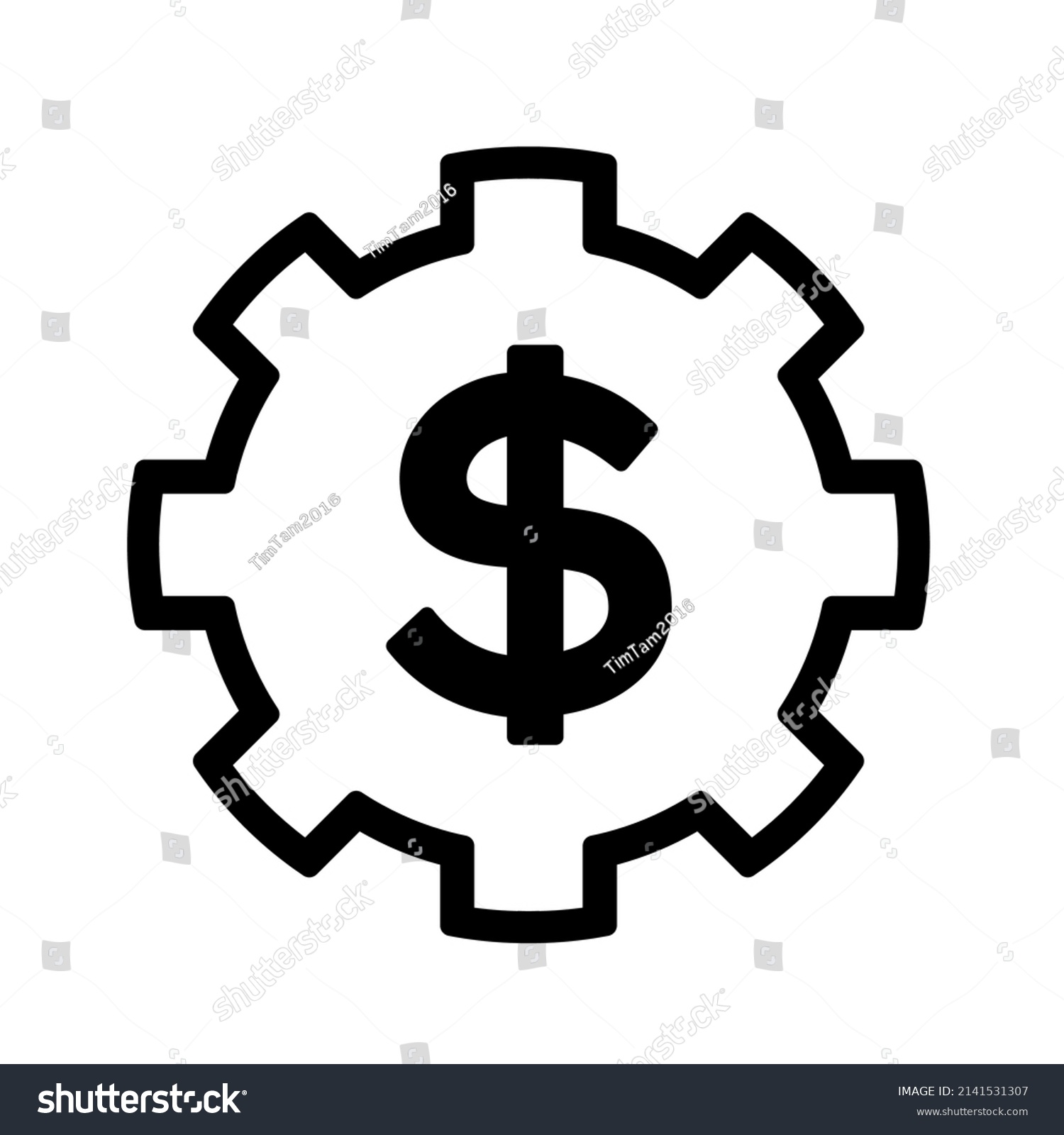 Money Management Cartoon Clip Art Illustration Stock Vector (Royalty ...