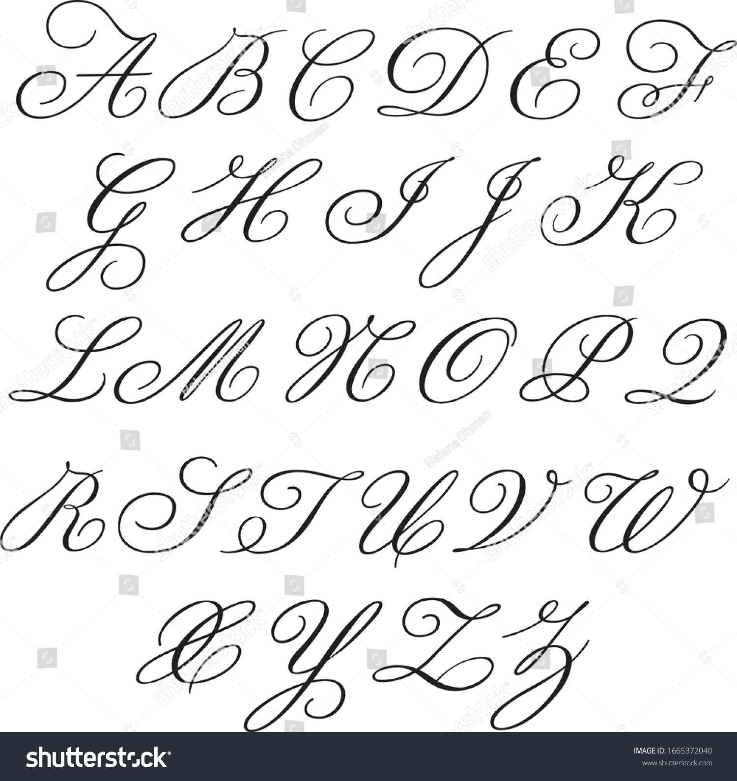 1,153 Copperplate script Images, Stock Photos & Vectors | Shutterstock