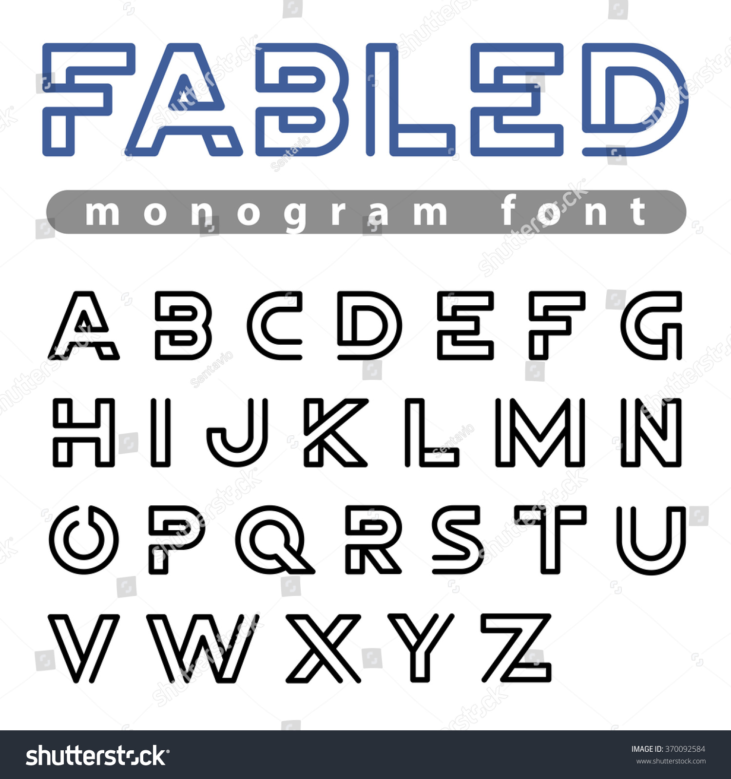 lettering font style
