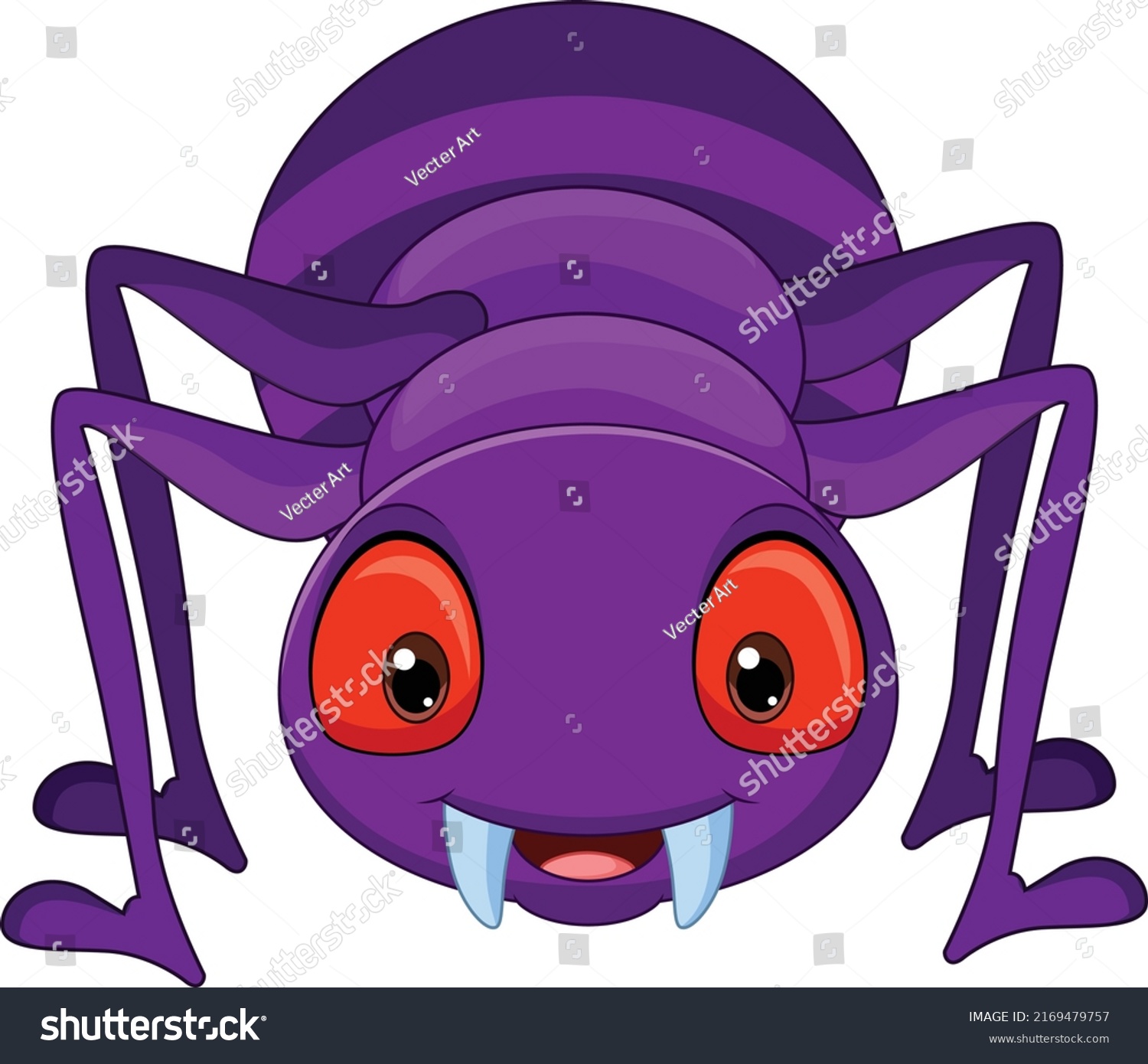 Monster Ant Cartoon Vector Art Illustration Stock Vector (Royalty Free ...