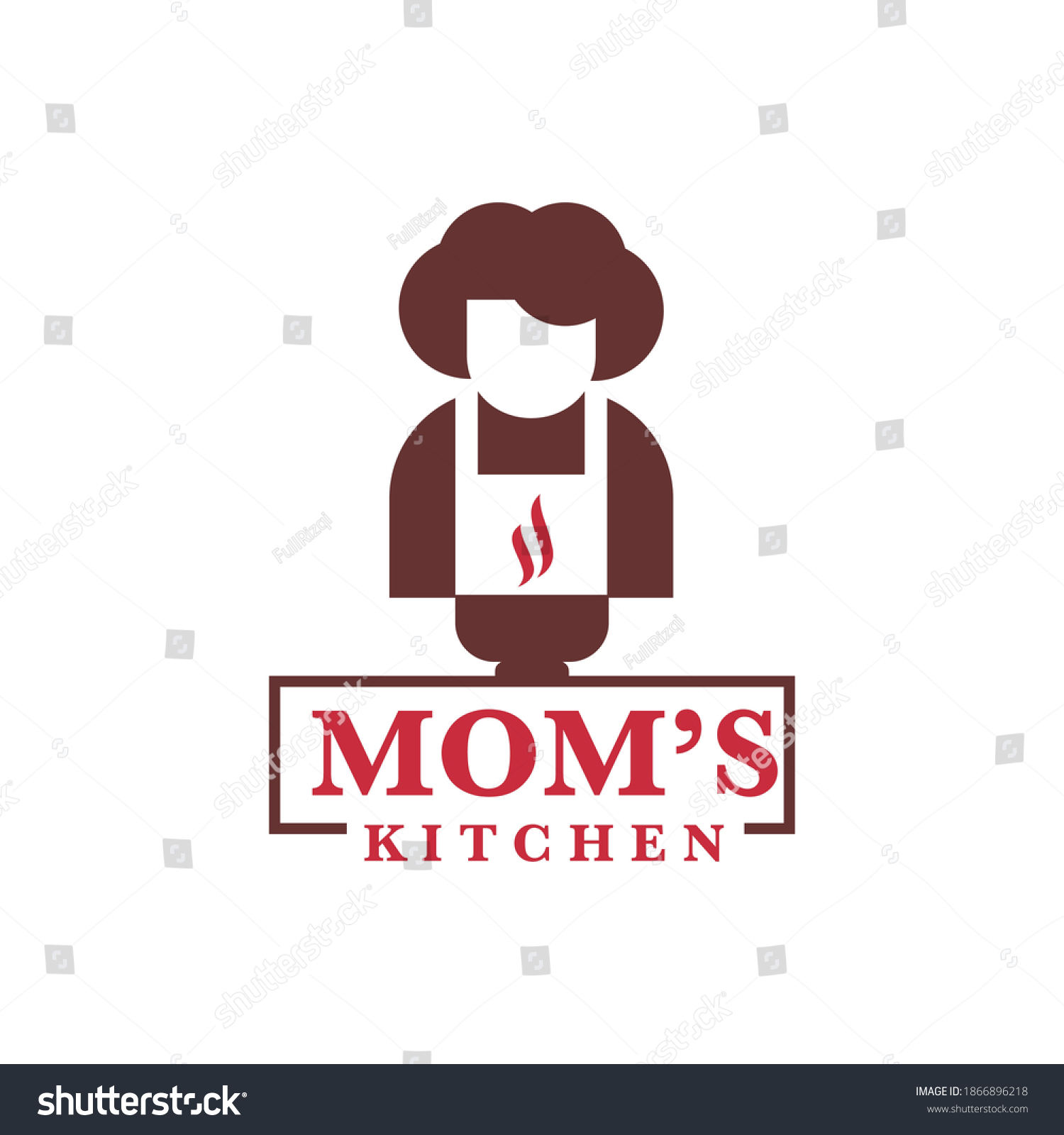 Mother Kitchen Logo Moms Kitchen Logo Stock Vector (Royalty Free ...