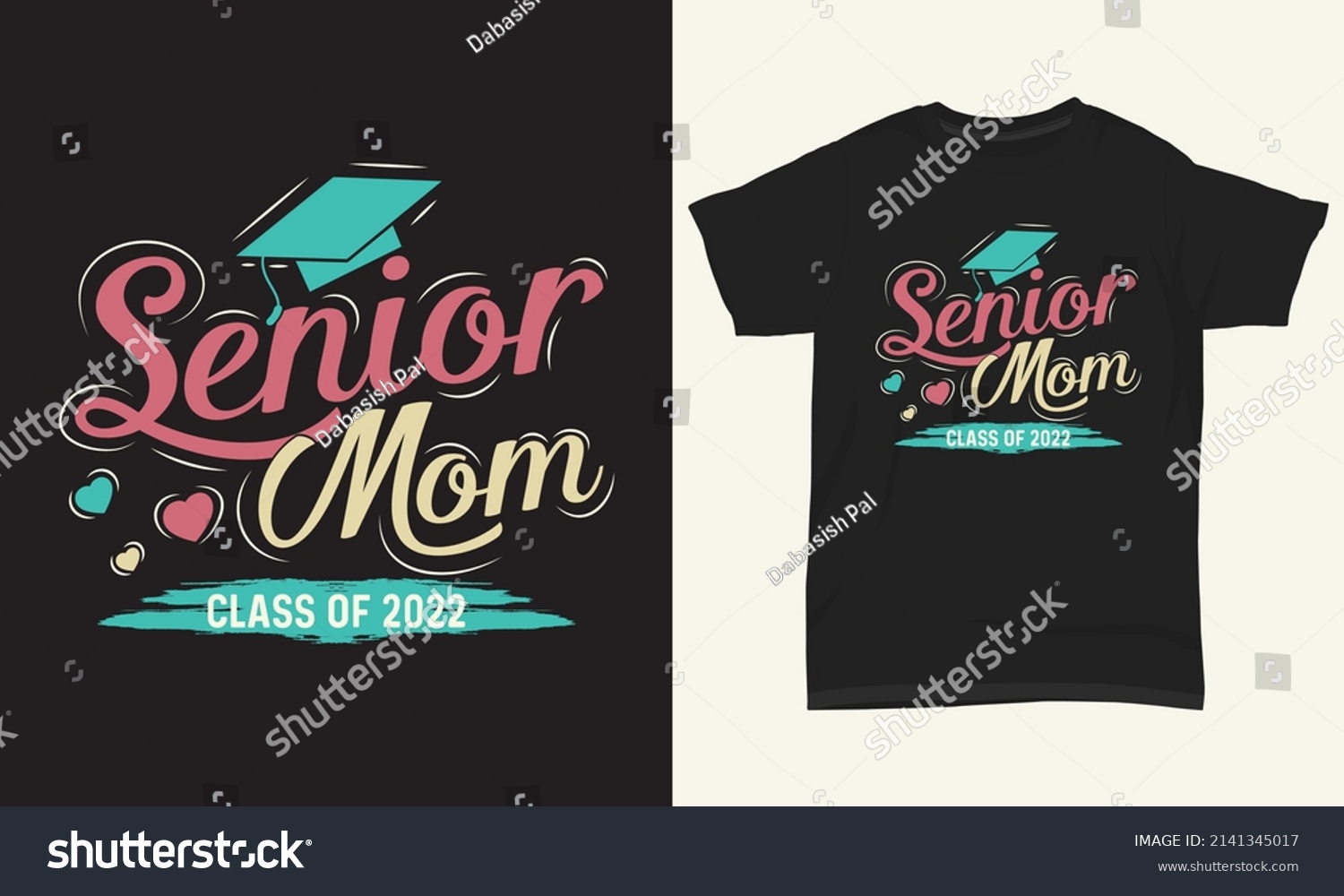 SVG of Mother’s Day T-Shirt Senior Mom Class Of 2022 svg
