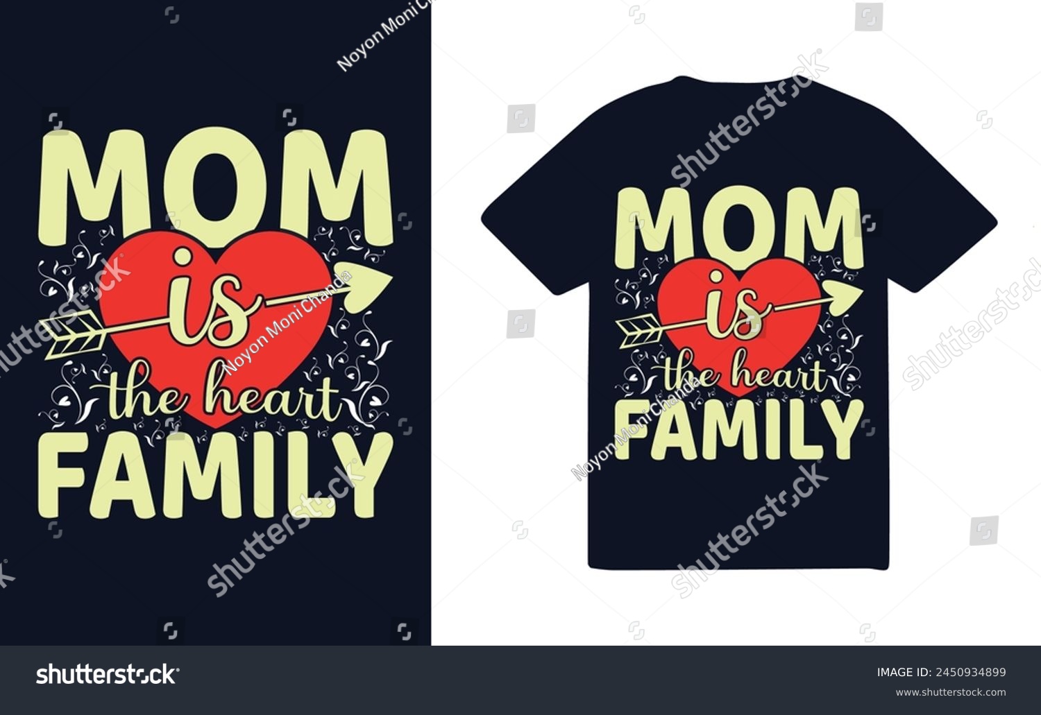 SVG of Mothers day t-shirt design mom t-shirt design vector svg