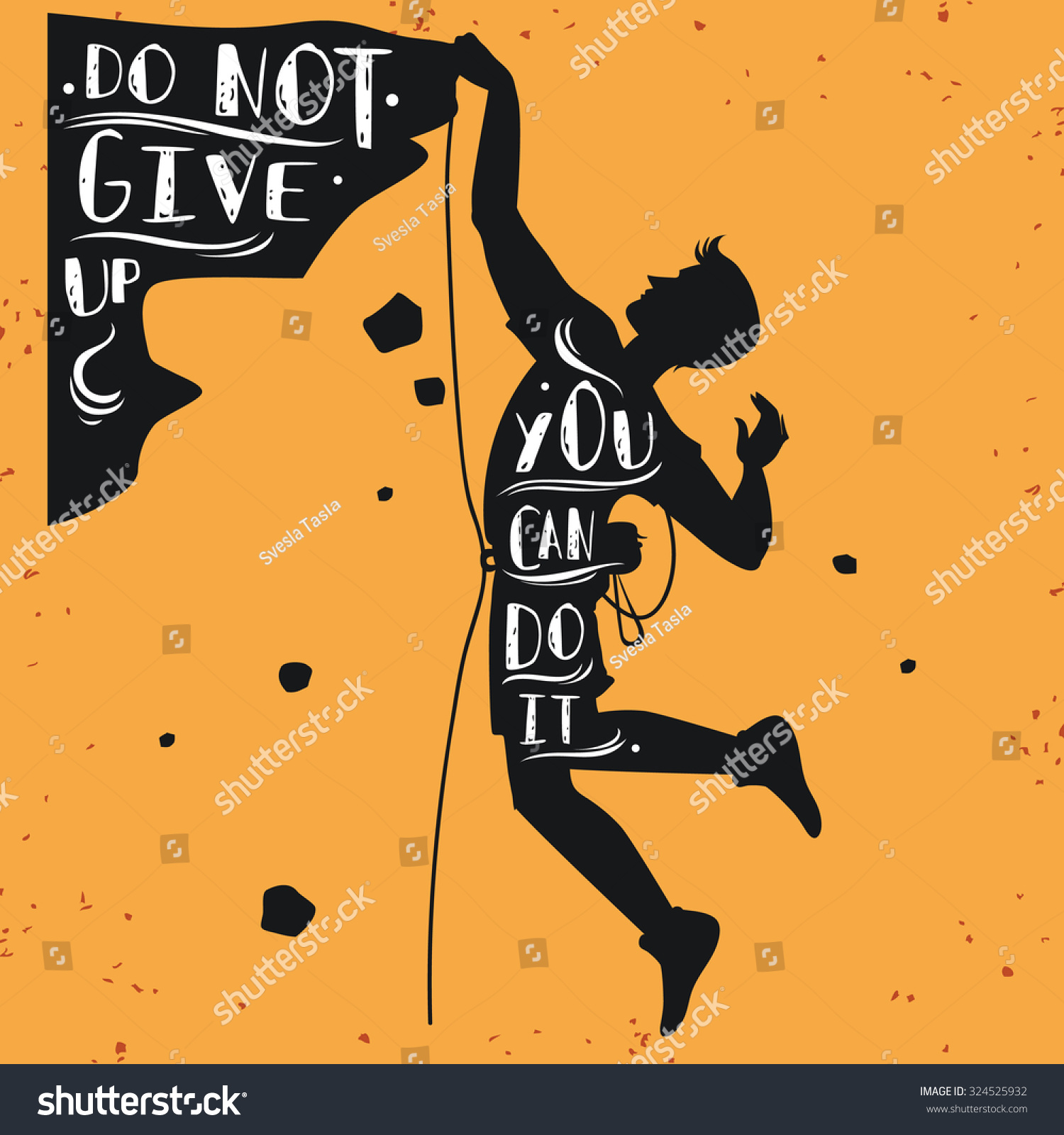 Motivational Inspirational Typography Poster Quote Do Stock Vector ...