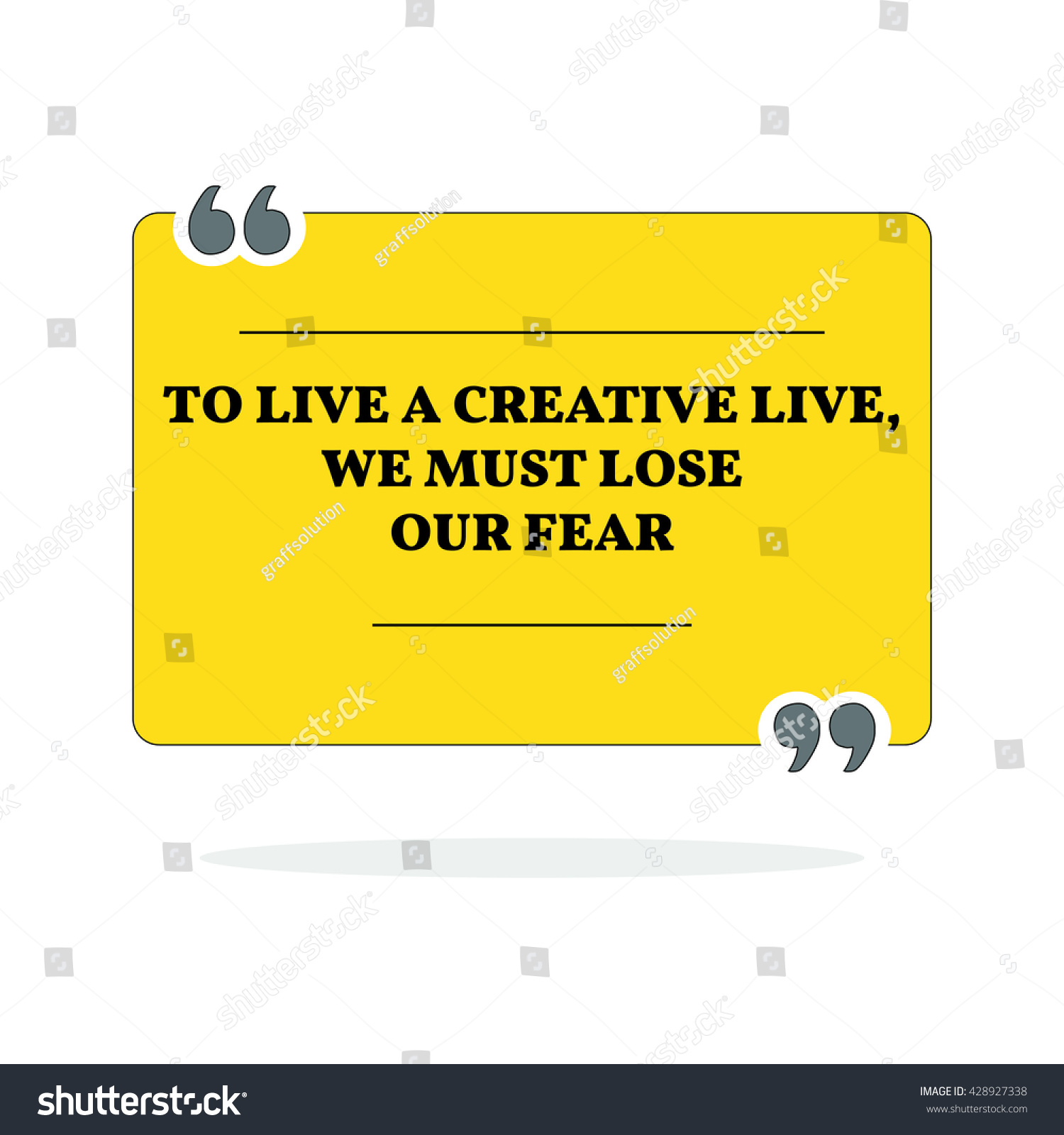 Motivational Quote Isolated Over White Background Stock Vector (Royalty ...