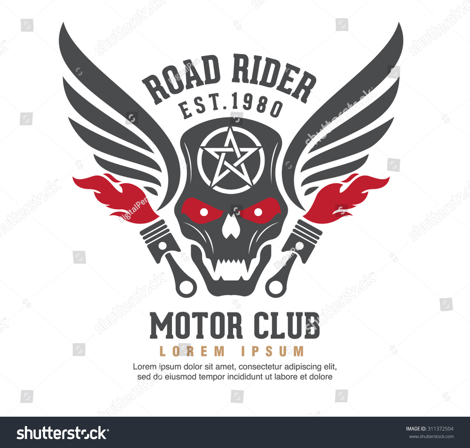  Motor  Logo Graphic Design Logo Sticker  Stock Vector 