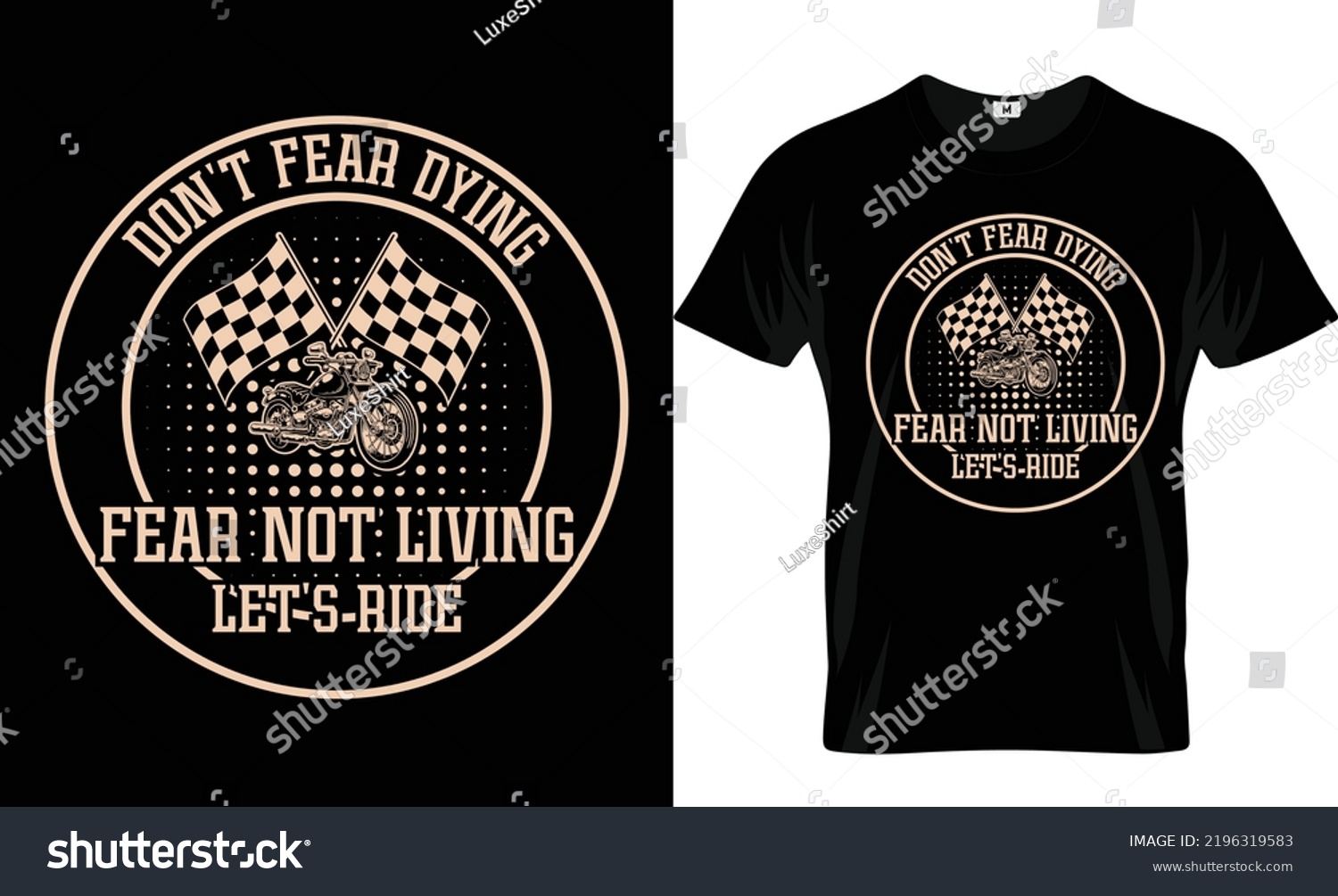 SVG of Motorcycle T Shirt Design For Your POD Business svg