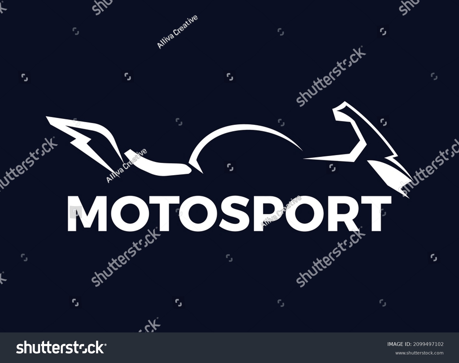 Motorsport Logo Design Template Vector Logo Stock Vector (Royalty Free ...