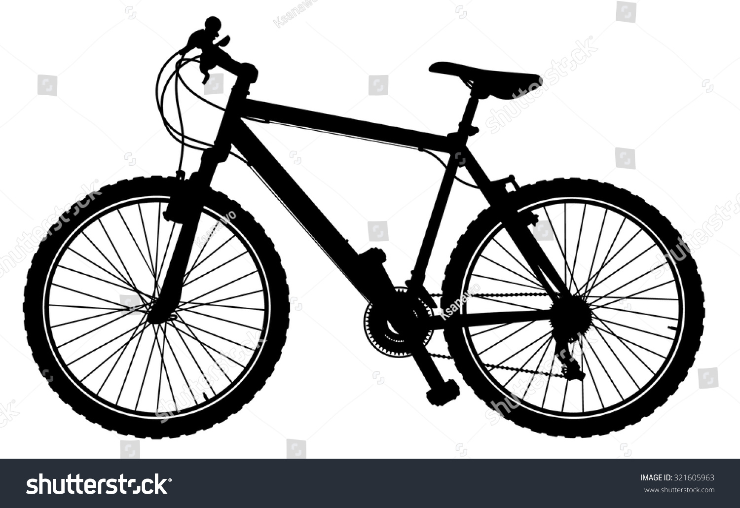 Free Free 213 Silhouette Mountain Bike Svg SVG PNG EPS DXF File