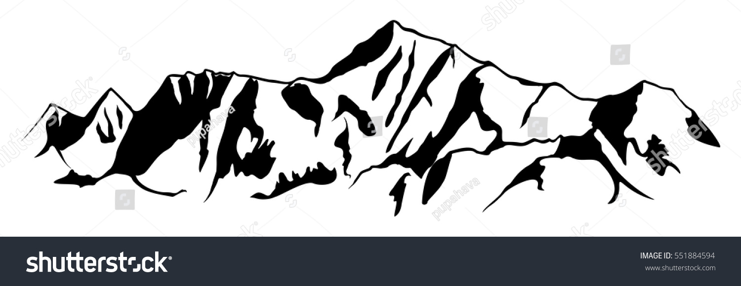 Free Free 115 Simple Mountain Range Svg SVG PNG EPS DXF File