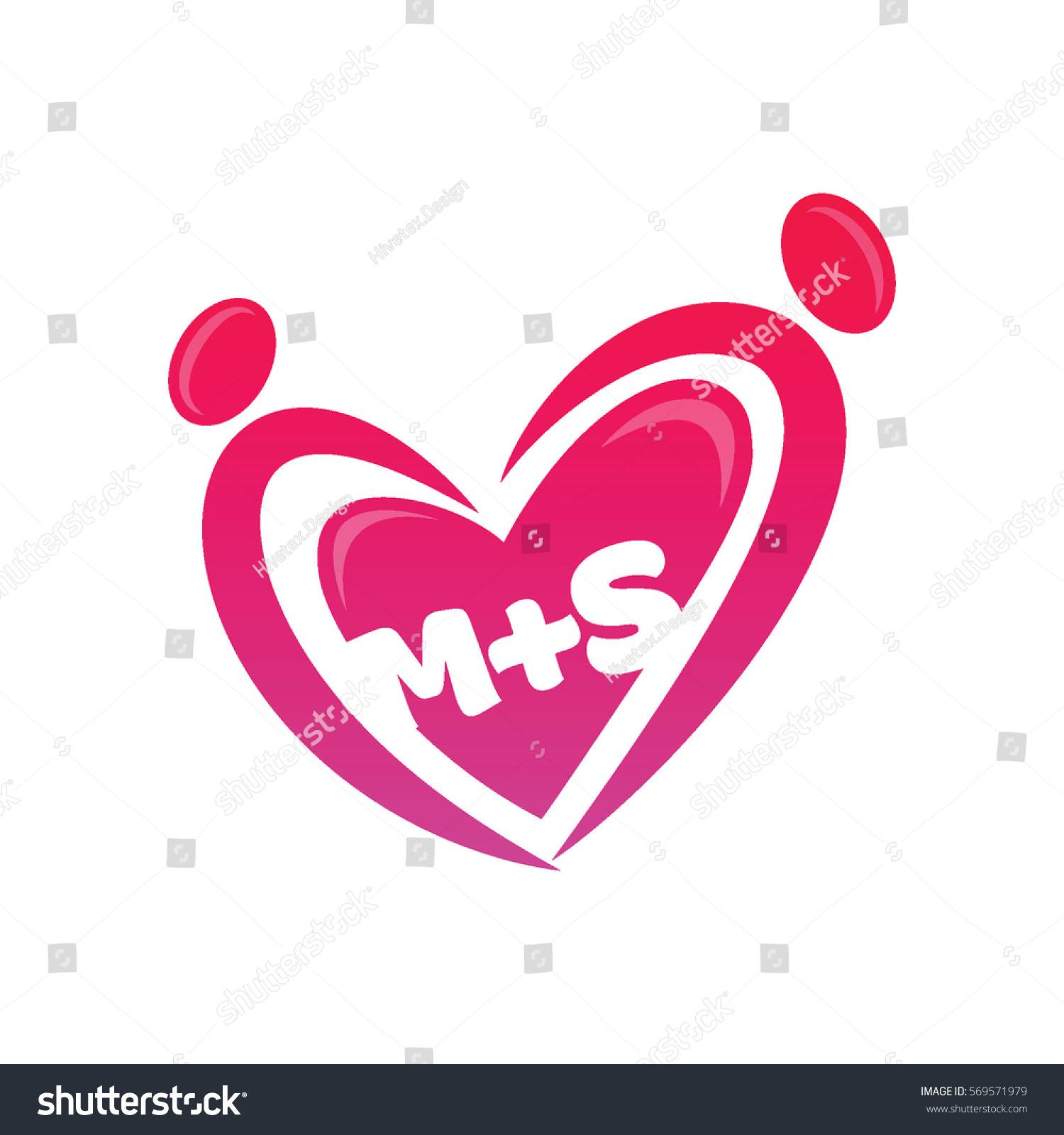 Ms Logo Stock Vector Royalty Free