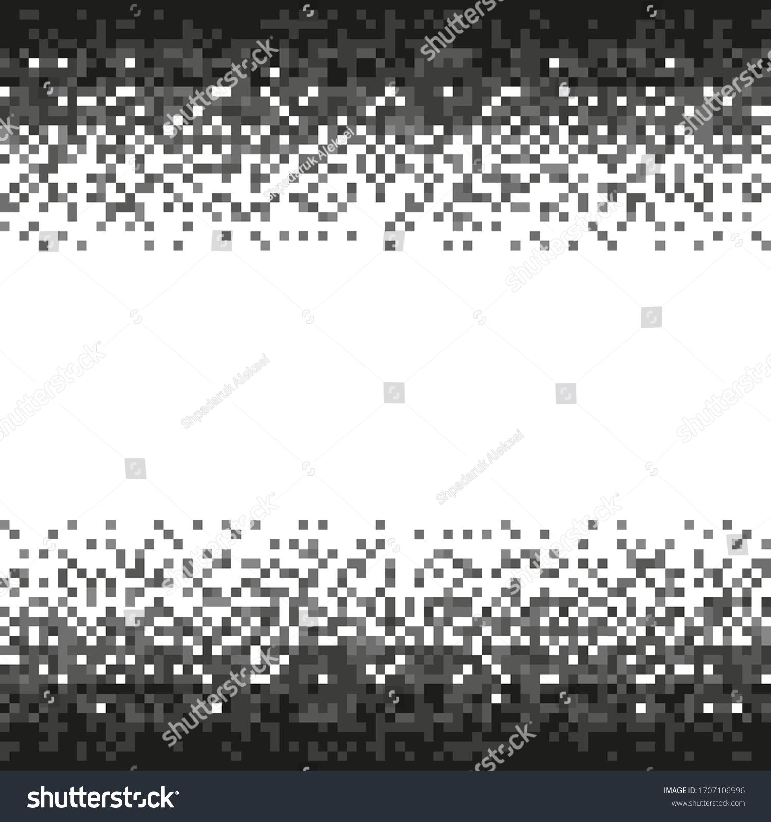 Multicolored Rectangular Pixel Background Texture Consisting Stock ...