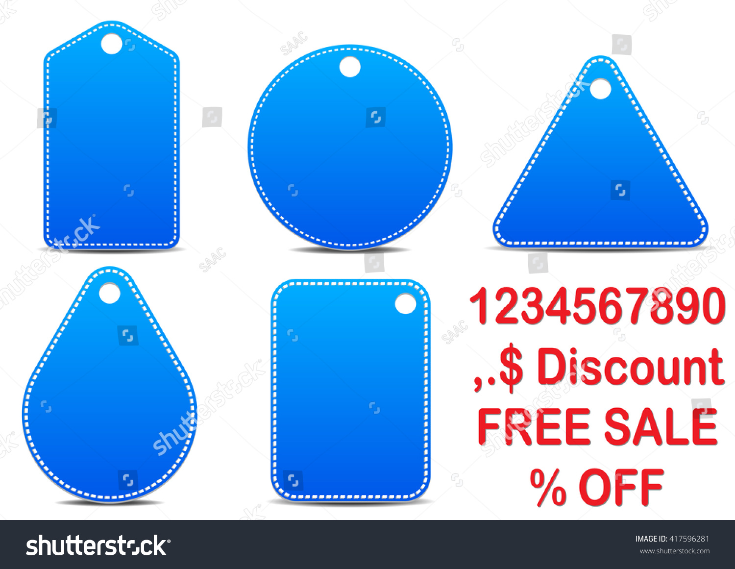 Multiple Shape Price Tag Product Normal Stock Vector Royalty Free 417596281<script async src=