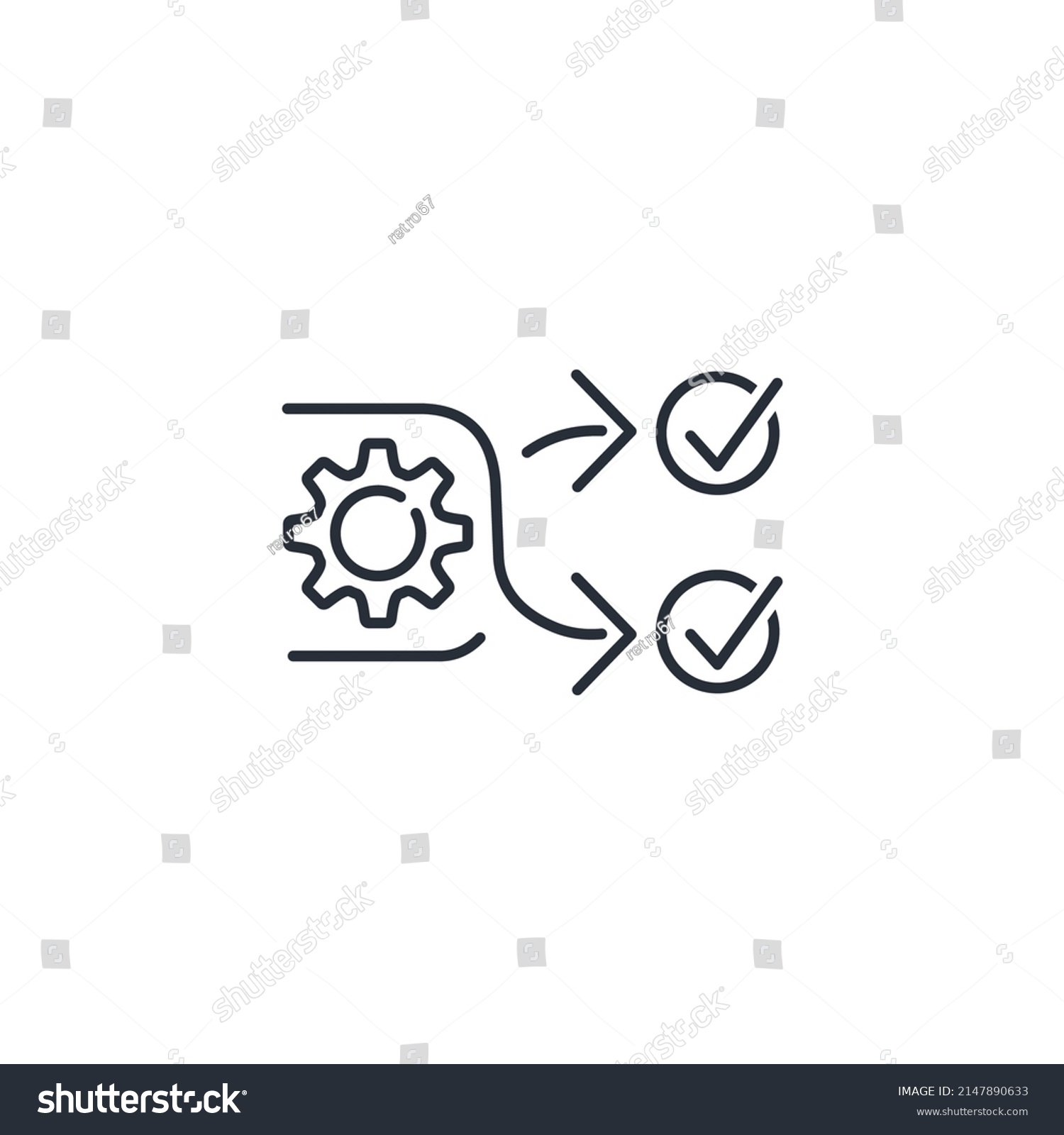 Multipurpose Equipment Extended Capabilities Vector Linear Stock Vector ...