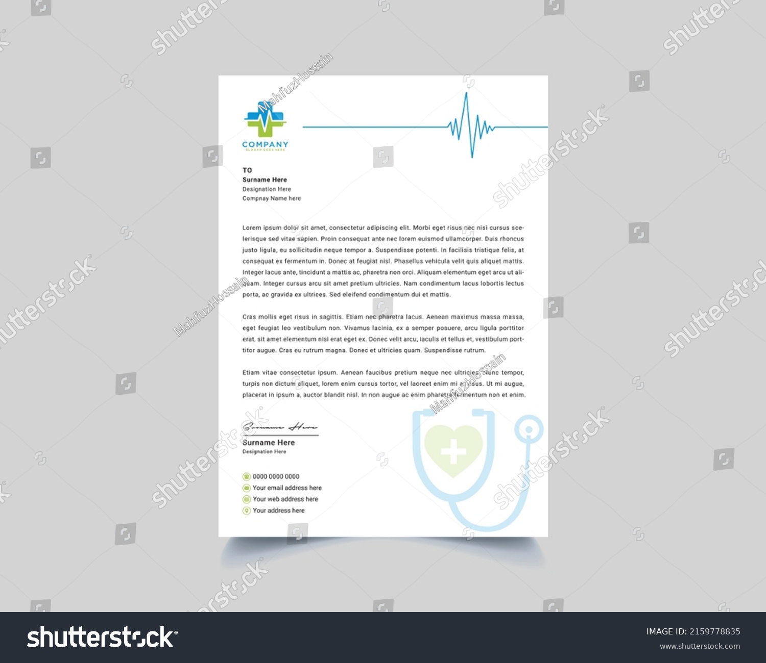 36,083 Medical doctor letter Images, Stock Photos & Vectors | Shutterstock