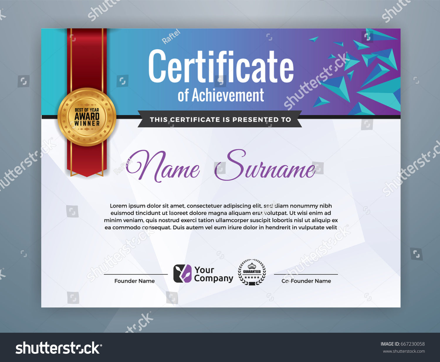 bond certificate templates