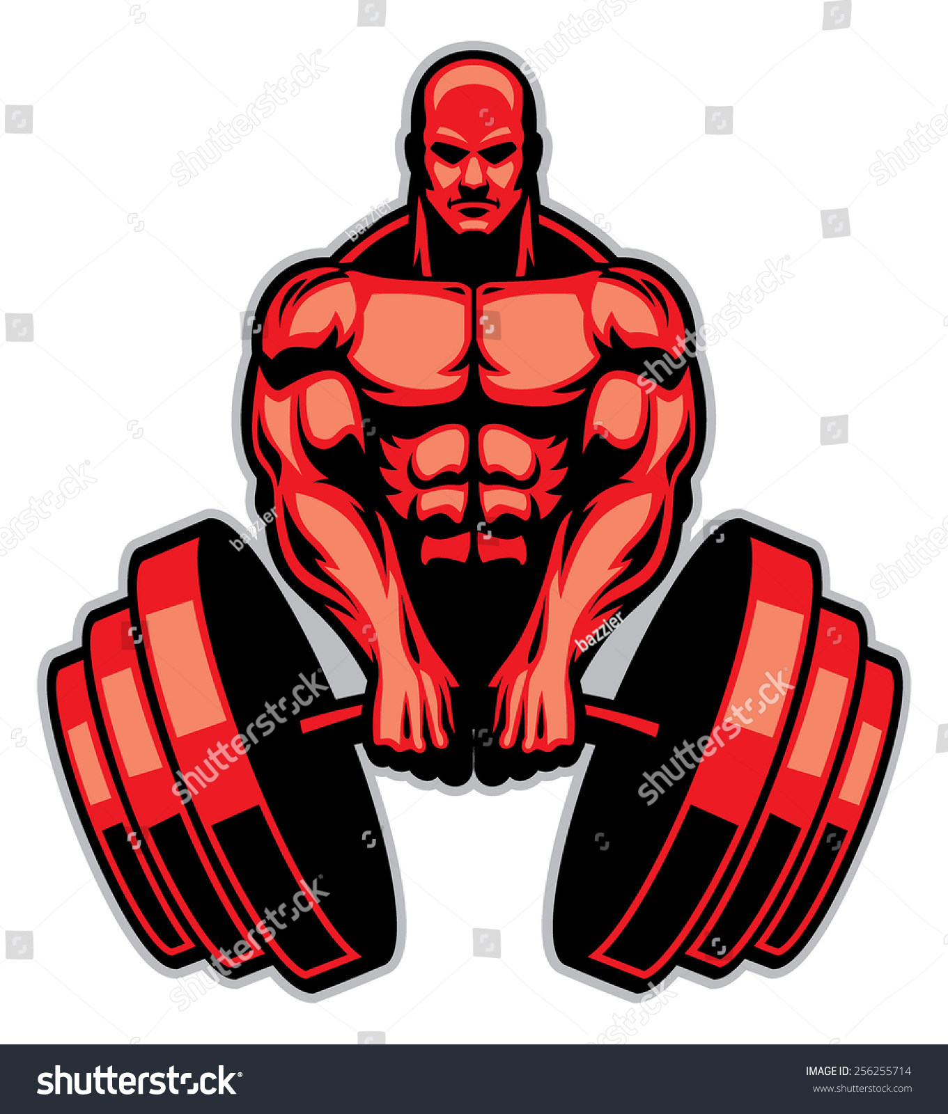 free clipart muscle man - photo #27