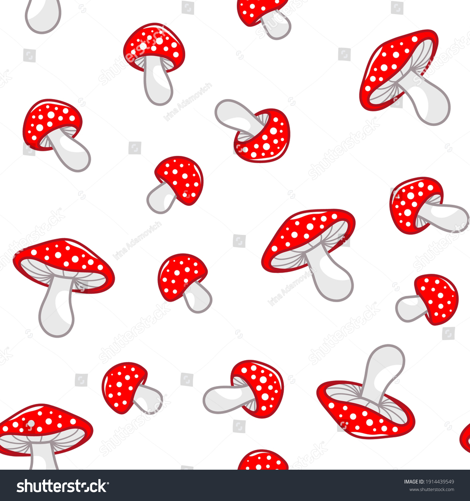 14,657 Agaric pattern Images, Stock Photos & Vectors | Shutterstock