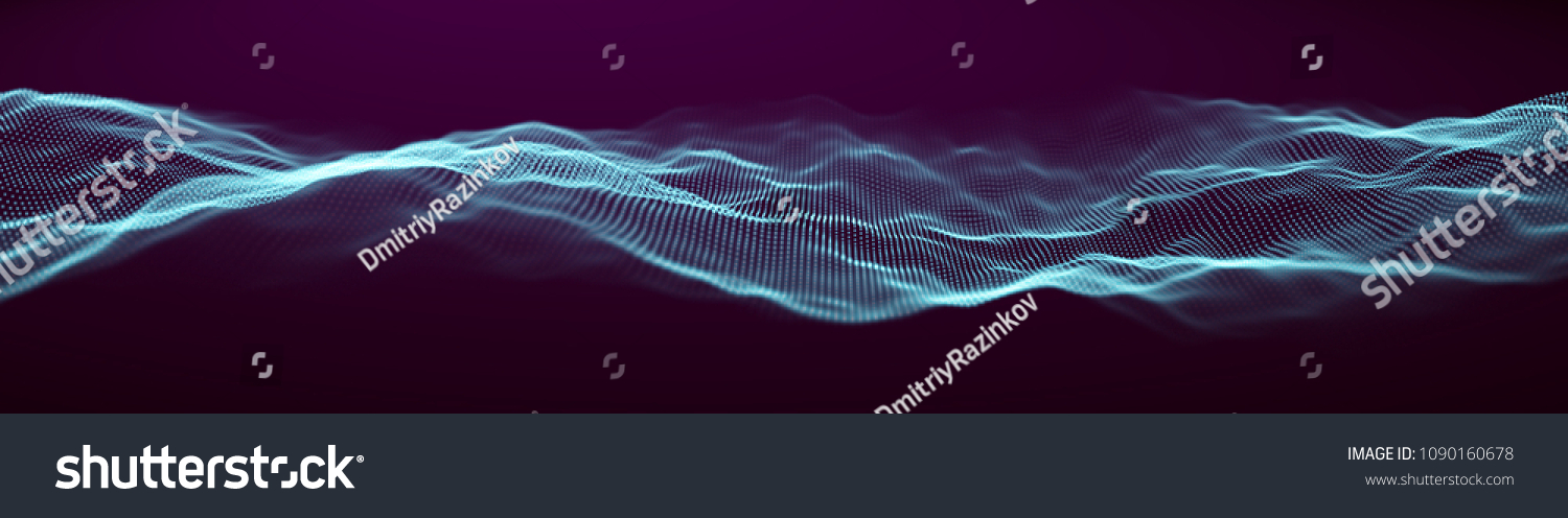 Electronic music background equalizer vector concept.