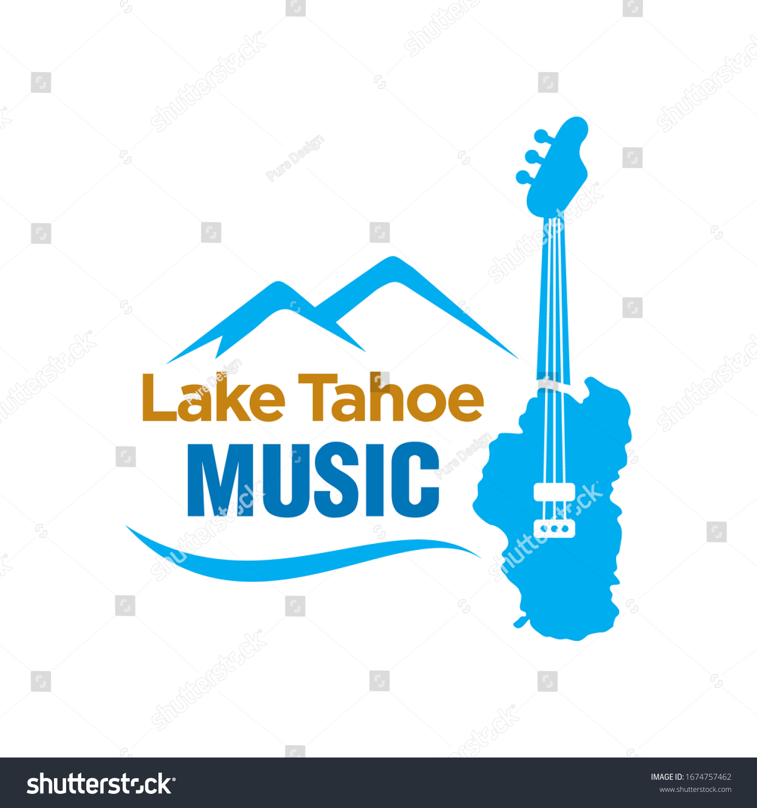 SVG of Music Festival Logo, Lake Tahoe Music Logo svg