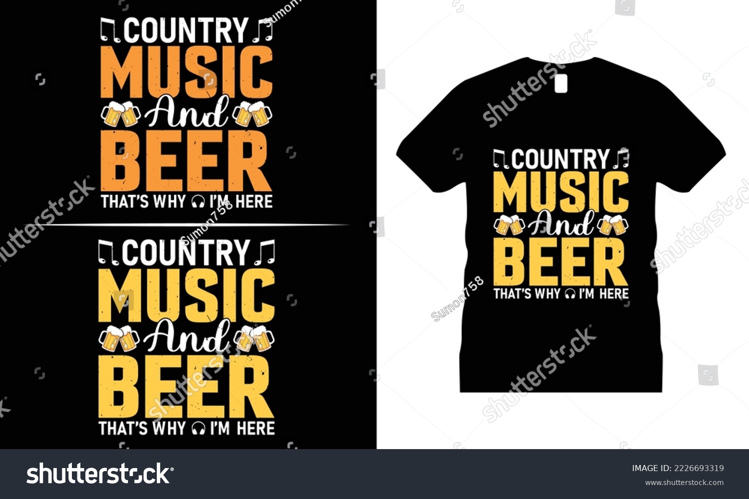 SVG of Music Motivational T-shirt Design vector. Use for T-Shirt, mugs, stickers, etc. svg