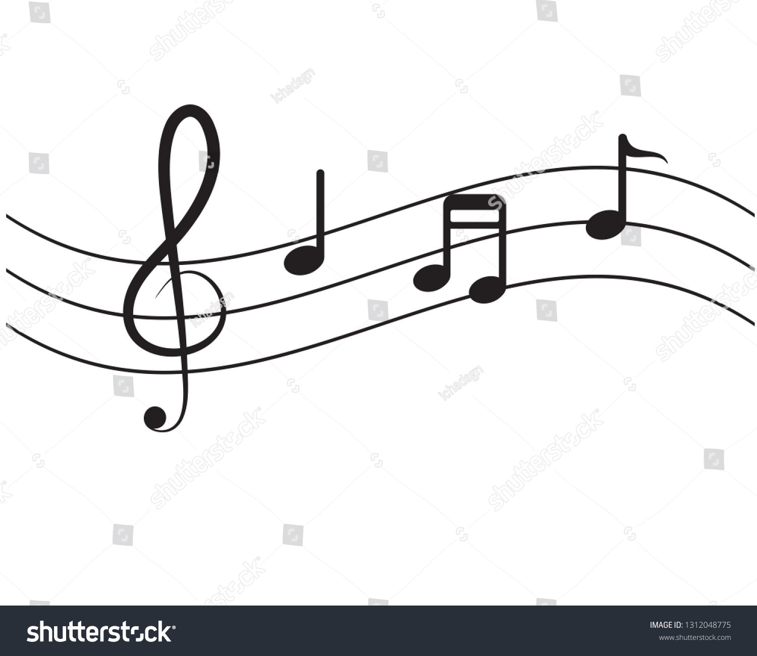 music-note-symbols-logo-icons-template