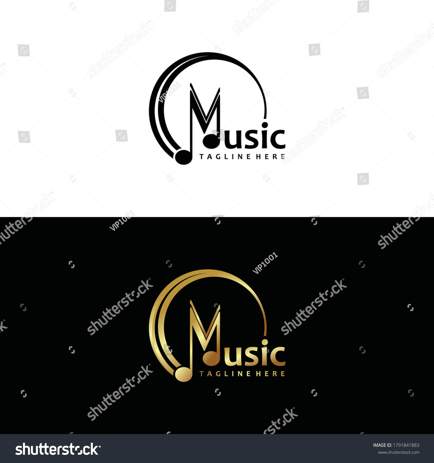 Melody logo Images, Stock Photos & Vectors | Shutterstock