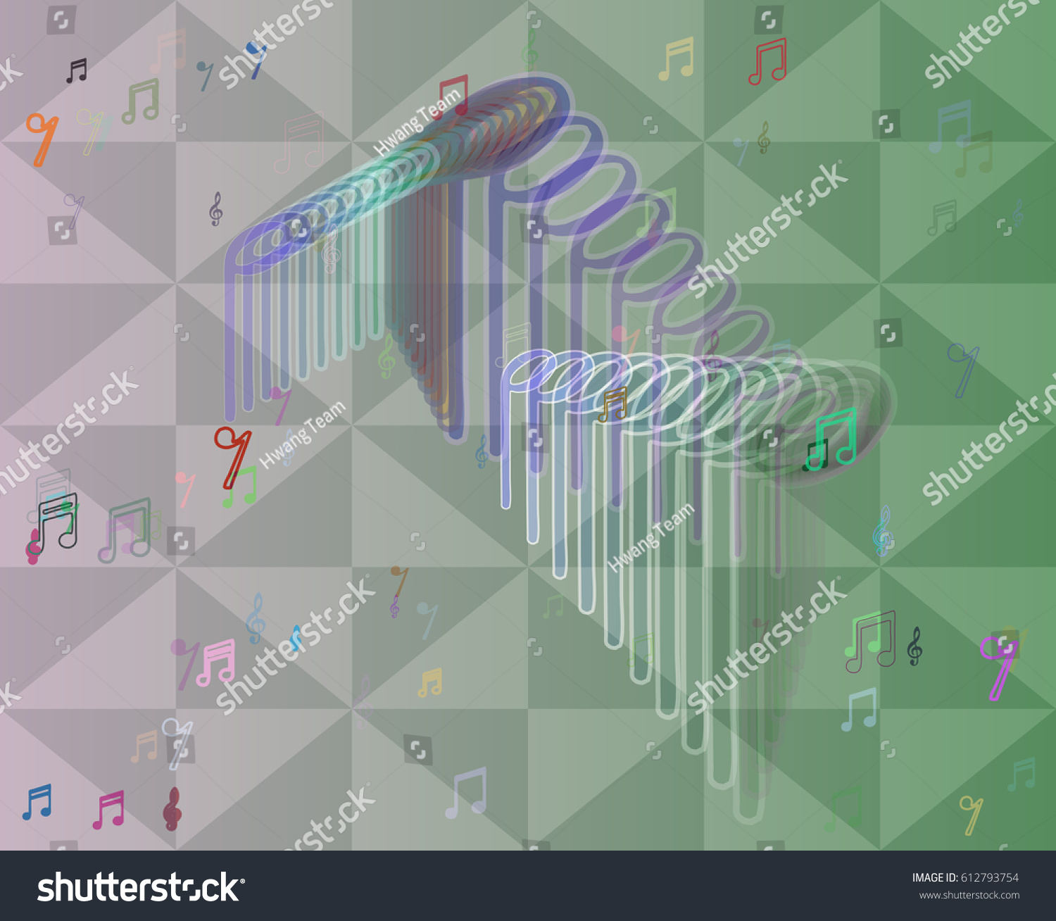 Musical Note Texture Icon Stock Vector (Royalty Free) 612793754 ...