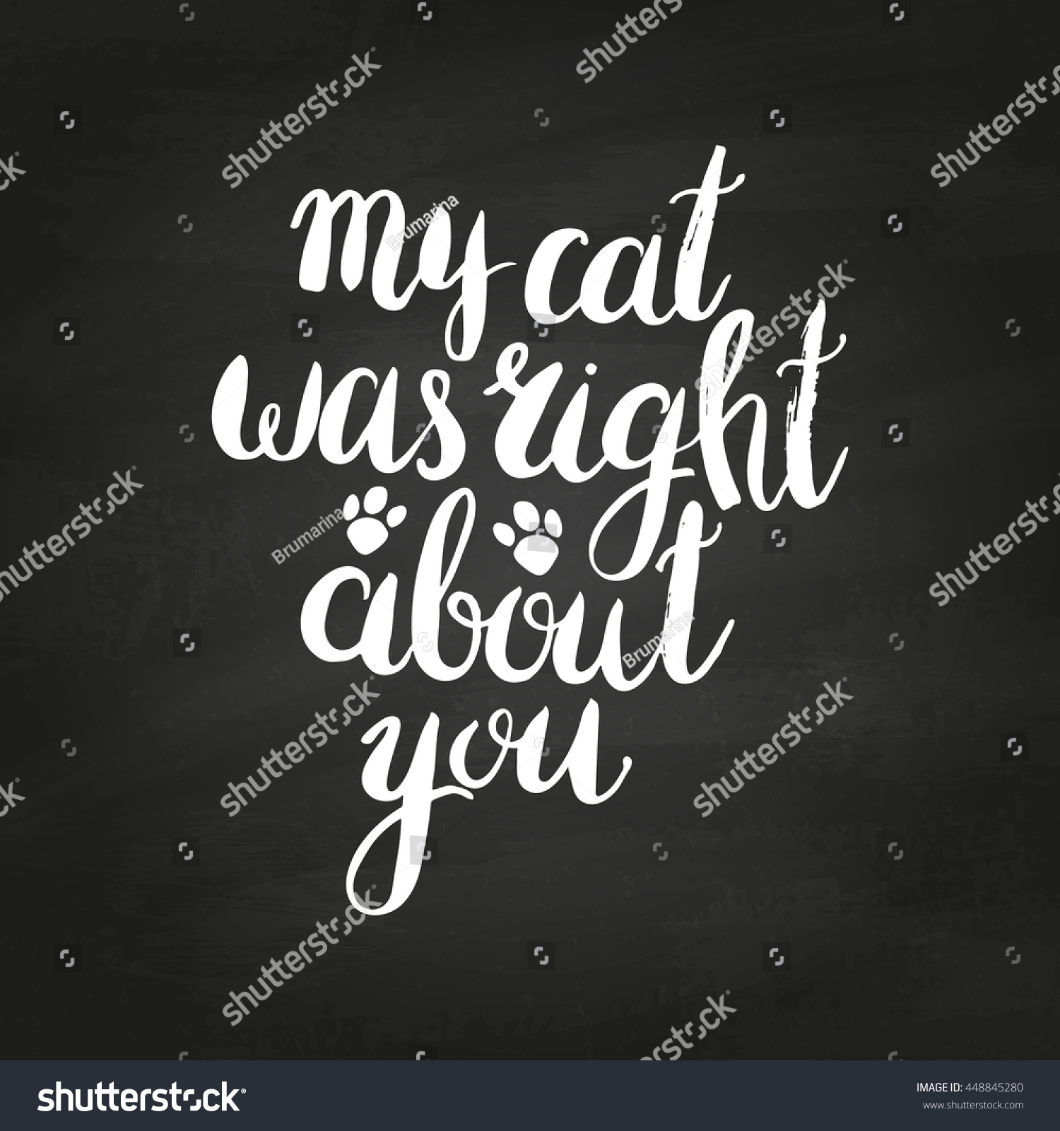 inspirational quotes about you my cat right about you on stock vector shutterstock