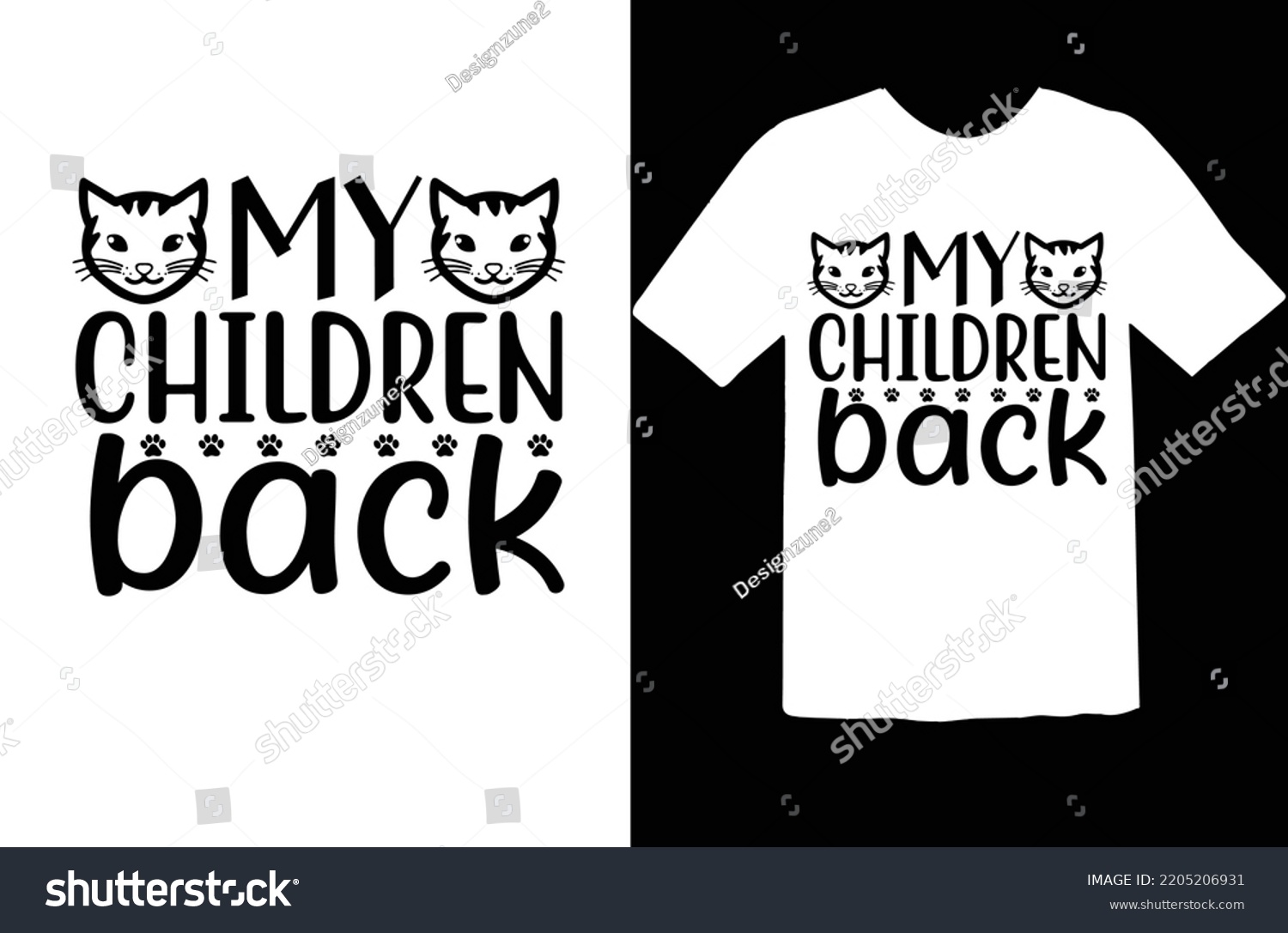 SVG of My children back svg design svg