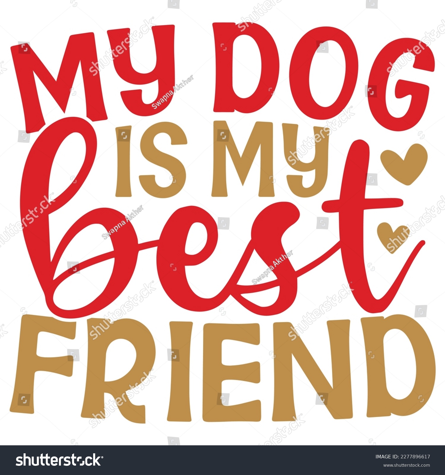 SVG of My Dog Is My Best Friend - Boho Retro Style Dog T-shirt And SVG Design. Dog SVG Quotes T shirt Design, Vector EPS Editable Files, Can You Download This  svg