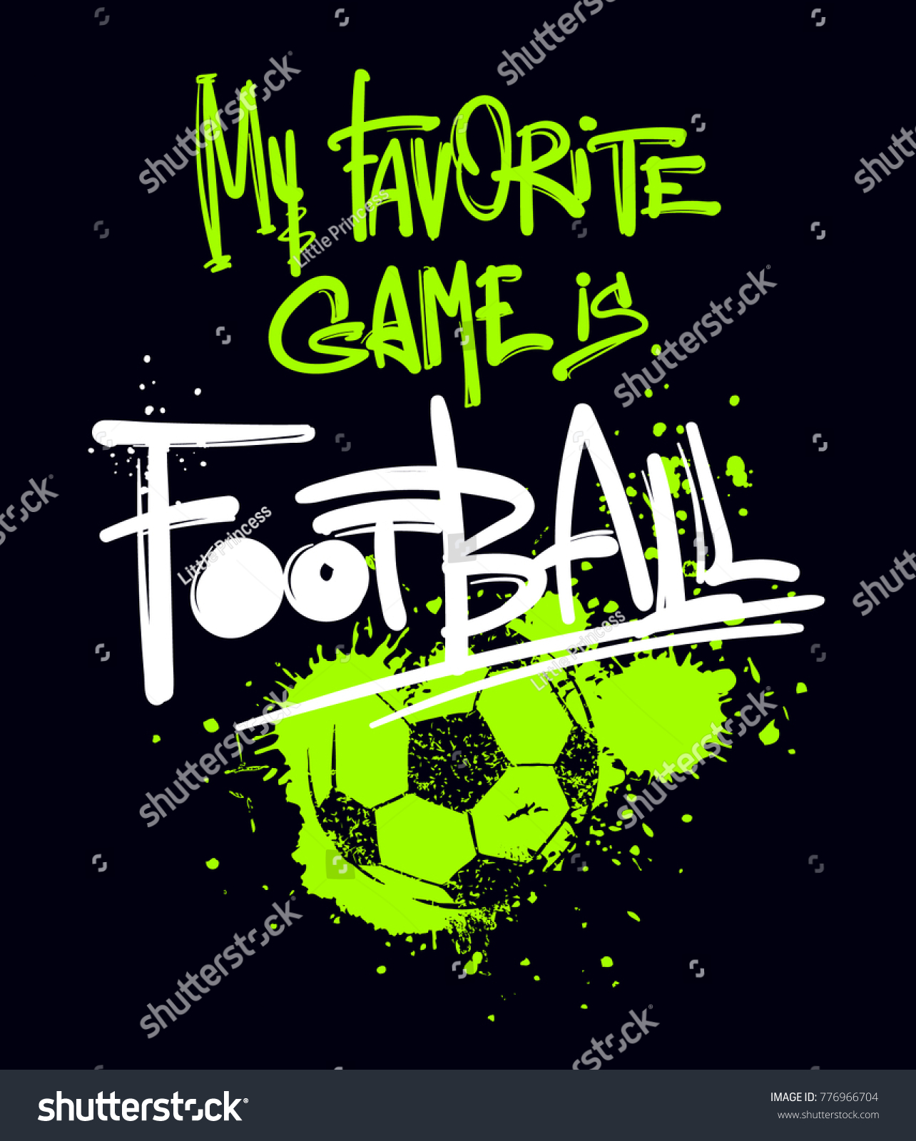 football shirt lettering