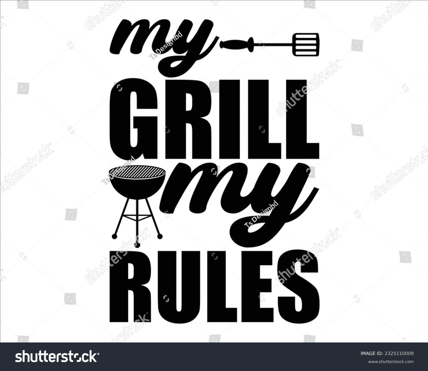 SVG of My Grill My Rules Svg Design,Barbecue svg,BBQ SVG design and craft files,Barbeque party. Father's Day decor. BBQ clipart,Bbq Design Svg Design svg
