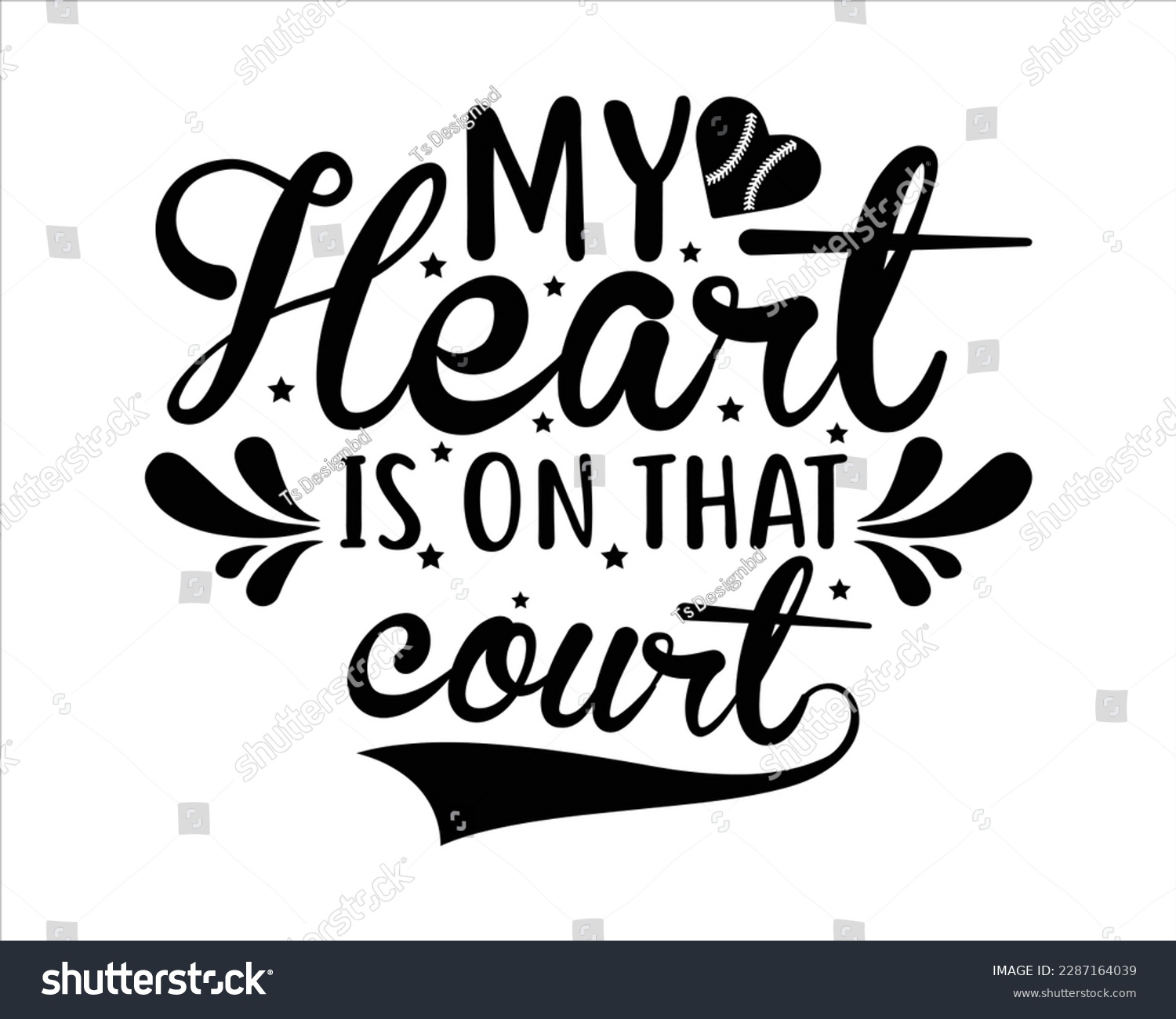 SVG of My Heart Is On that Court Svg Design,Baseball SVG,Baseball Mom SVG Design, Baseball Quote,Baseball Mom Life svg,Baseball Sports svg,baseball t-shirt collection,Supportive Mom svg svg