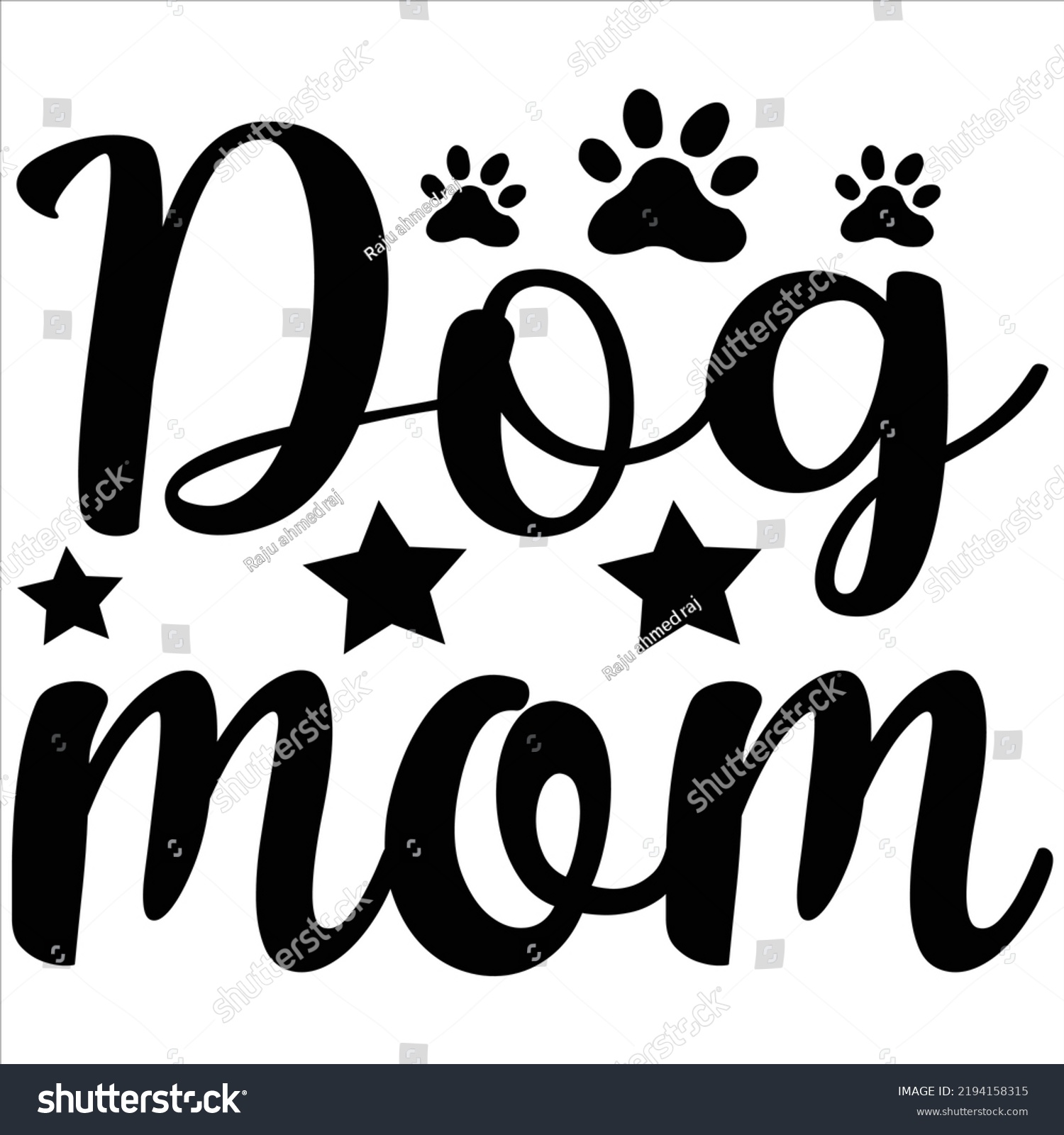 SVG of My kids have paws ,Svg t-shirt design and vector file. svg