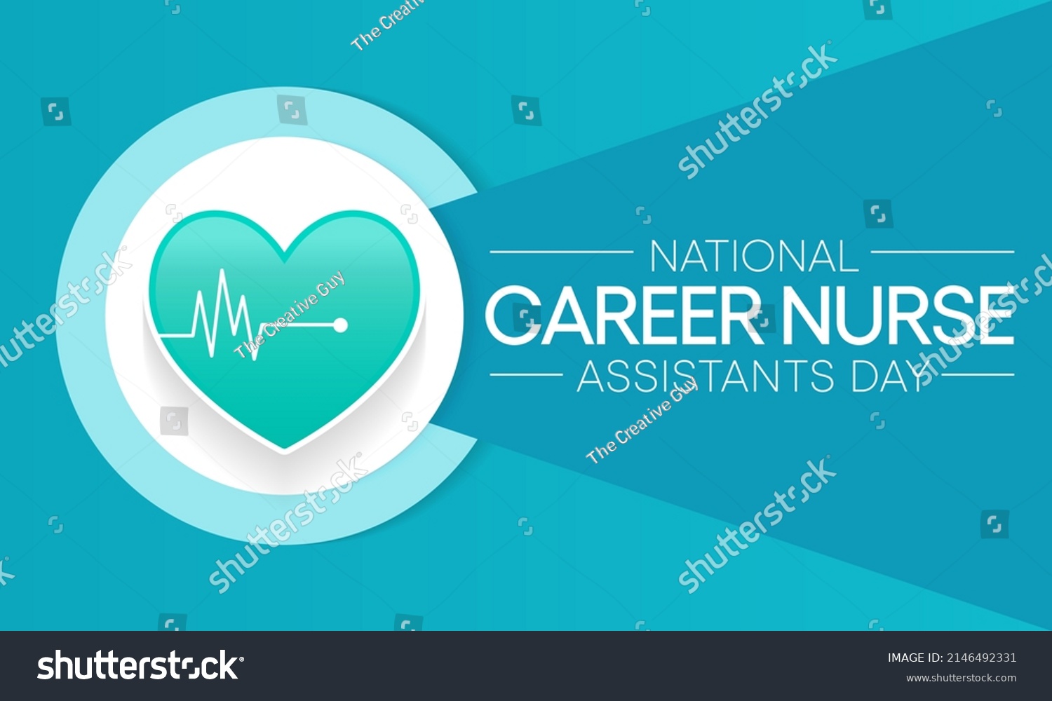 SVG of National Career Nursing assistants day is observed every year in June, The main role of a CNA is to provide basic care to patients and help them with daily activities. vector illustration svg