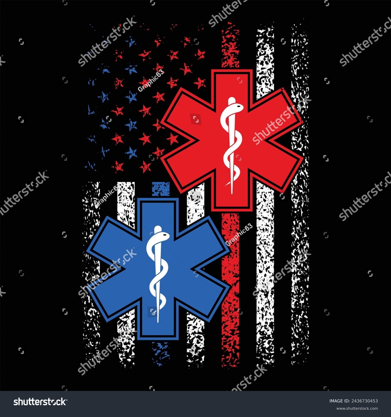 SVG of National First Responders.I Support First Responders.Distressed American Flag Firefighter Police Emergency Medical Service T Shirt,Poster,Backround Print Design Vector. svg