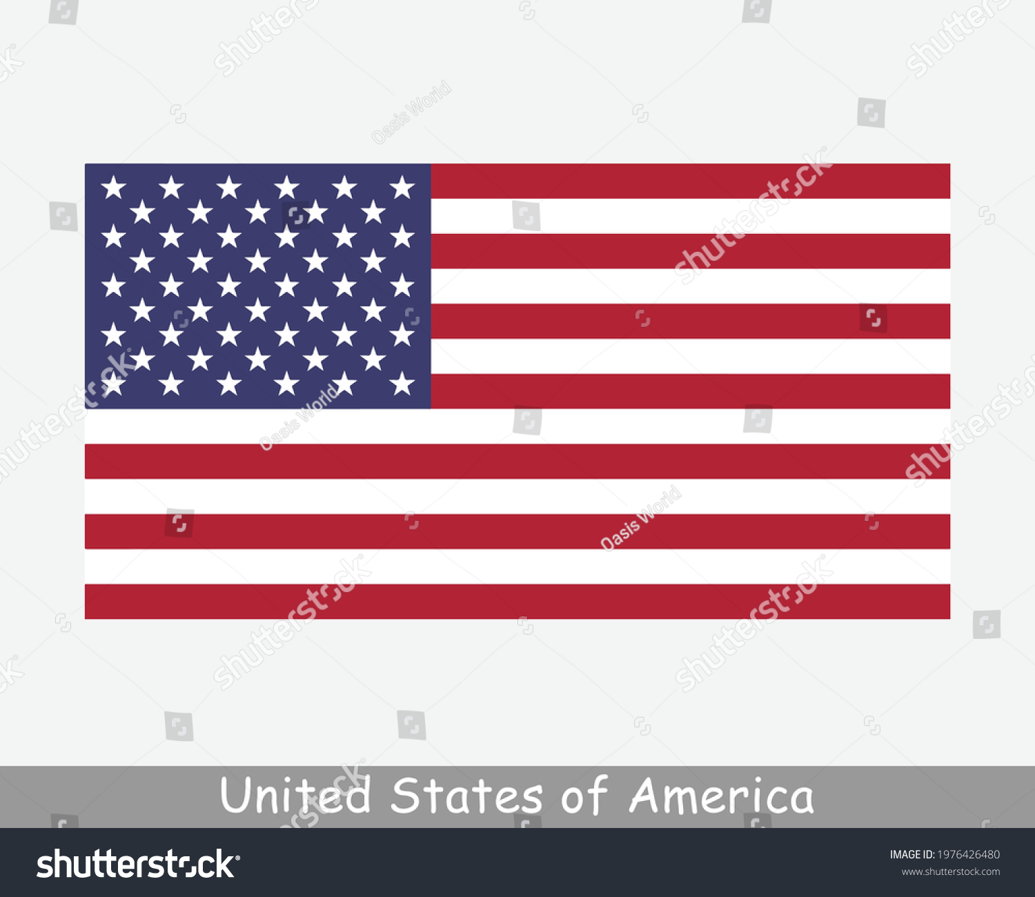 SVG of National Flag of the United States of America. US USA Country Flag. American Detailed Banner. EPS Vector Illustration Cut File svg