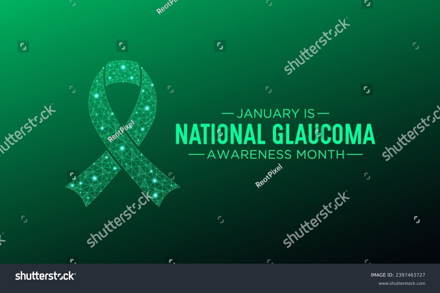 SVG of National Glaucoma Awareness month is observed every year in january. January is Glaucoma Awareness Month. Eye health and vision care concept for banner design. Vector illustration. svg