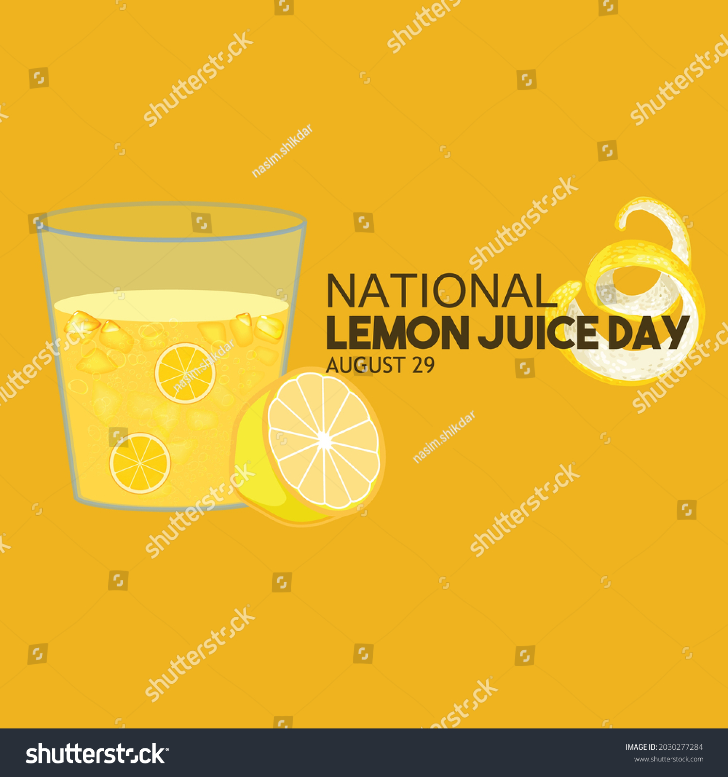 11,161 Lemon juice day Images, Stock Photos & Vectors Shutterstock