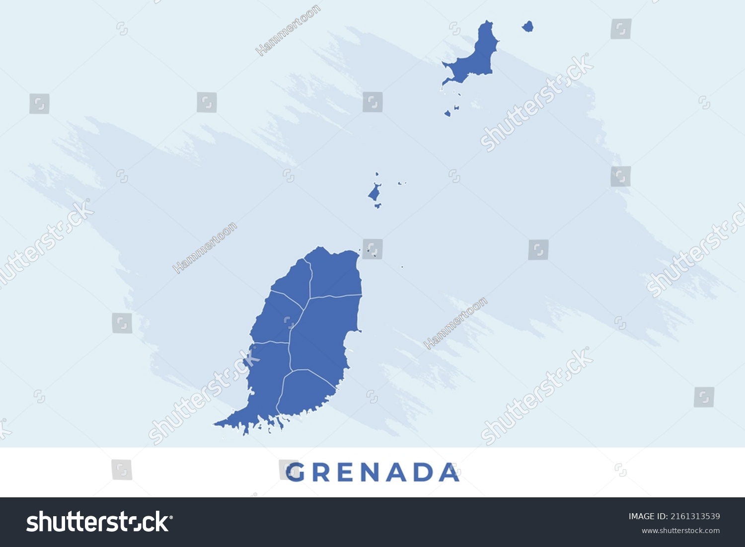 National Map Grenada Grenada Map Vector Stock Vector Royalty Free   Stock Vector National Map Of Grenada Grenada Map Vector Illustration Vector Of Grenada Map 2161313539 