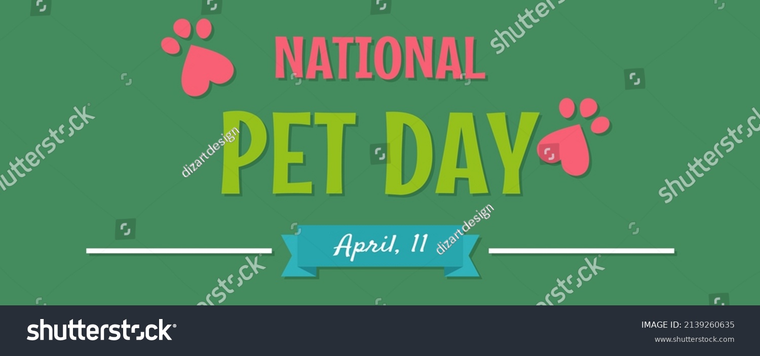 National pet day Images, Stock Photos & Vectors Shutterstock