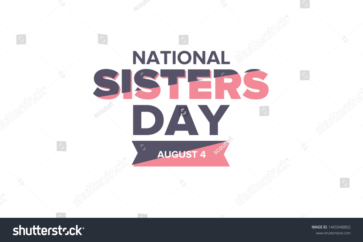 520 National sister day Stock Vectors, Images & Vector Art | Shutterstock