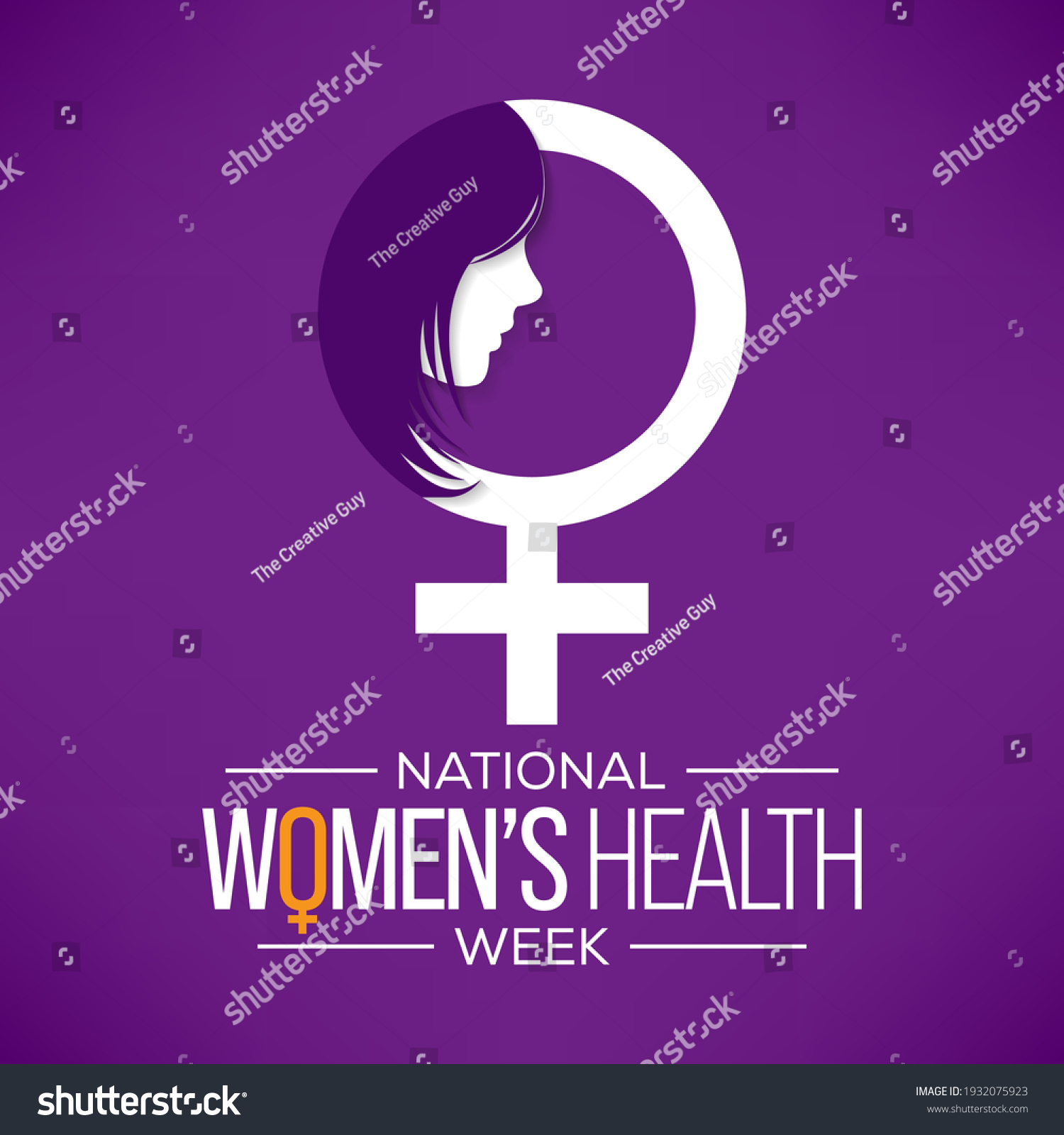 National Womens Health Week Starts Each Stock Vector Royalty Free